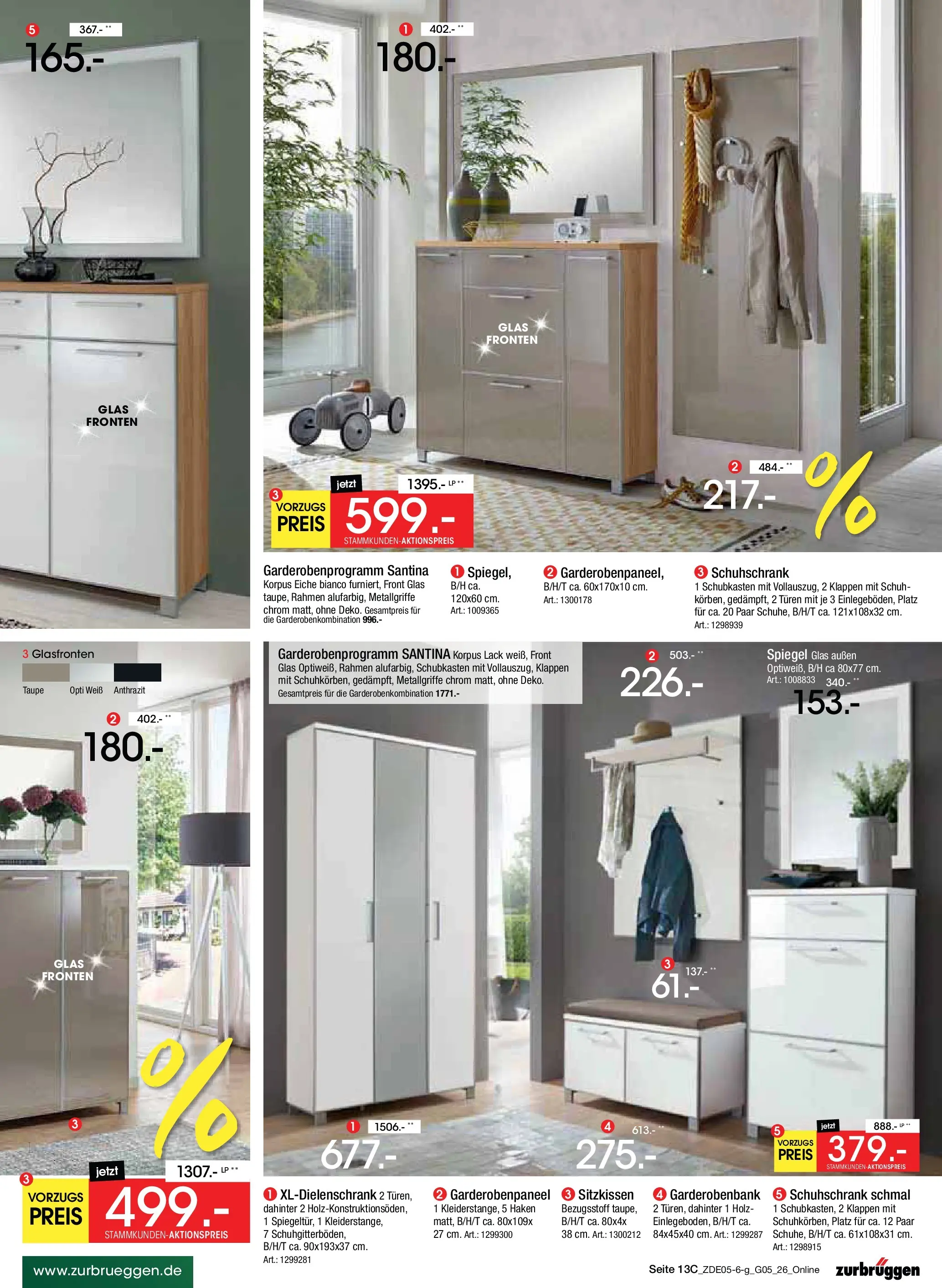 Zurbrüggen - Zurbrüggen: MaiDays Shopping (ab 08.05.2026) zum Blättern | Seite: 33 | Produkte: Spiegel