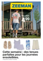Zeeman Cette semaine : des tenues parfaites pour les journ&eacute;es ensoleill&eacute;es. - au 15.05.2026
