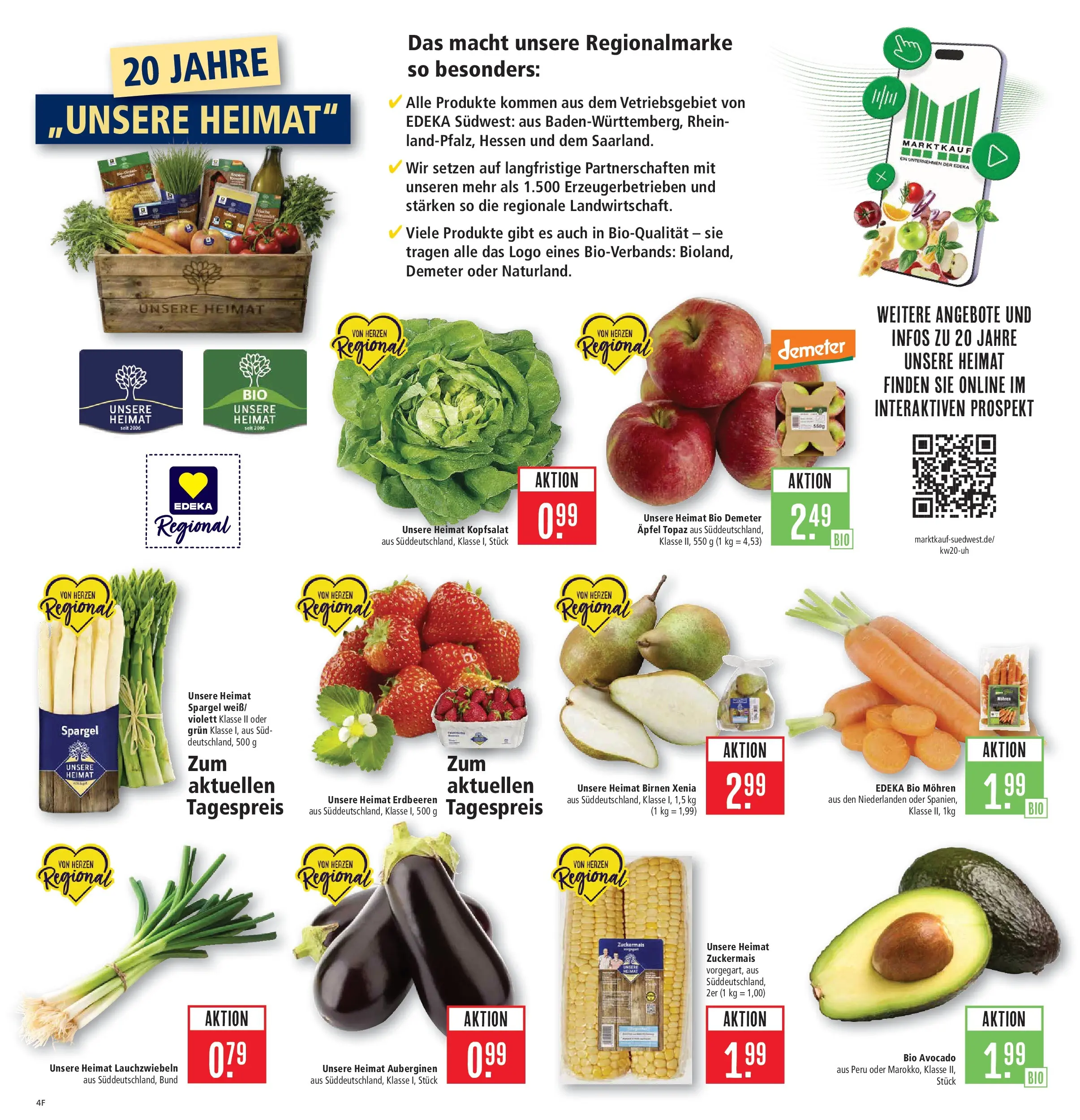 Marktkauf Prospekt Filderstadt	 (ab 10.05.2026) » Angebote online | Seite: 6 | Produkte: Äpfel, Mohren, Avocado, Erdbeeren