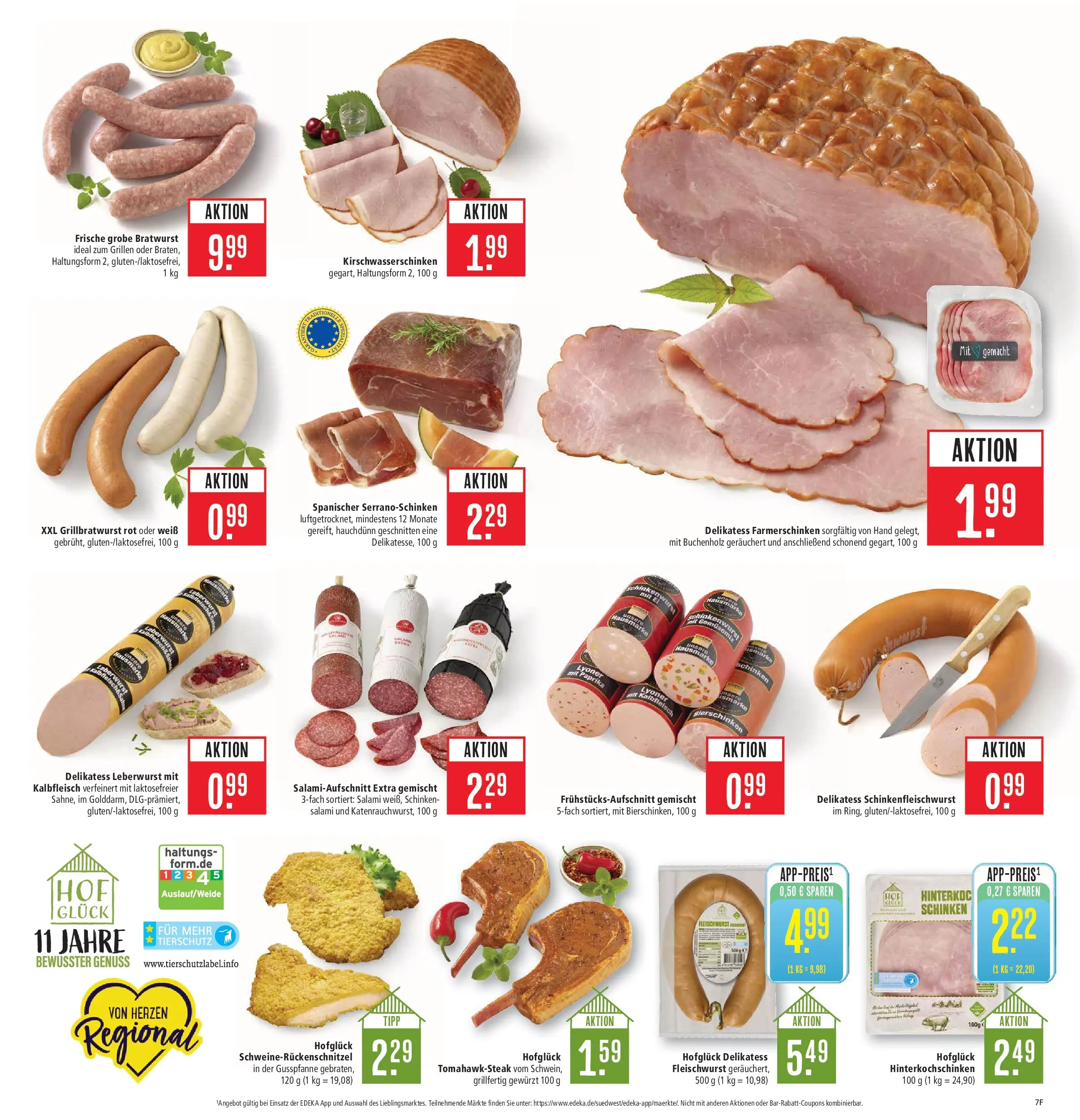 Marktkauf Prospekt Filderstadt	 (ab 10.05.2026) » Angebote online | Seite: 9 | Produkte: Bratwurst, Paprika, Salami, Schinken