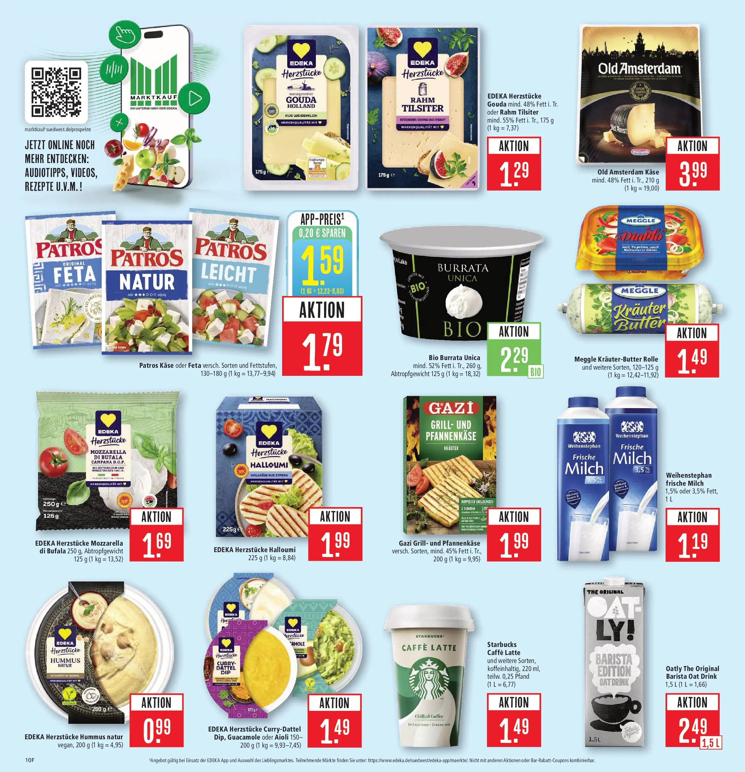 Marktkauf Prospekt Filderstadt	 (ab 10.05.2026) » Angebote online | Seite: 12 | Produkte: Grill, Milch, Käse, Kräuterbutter