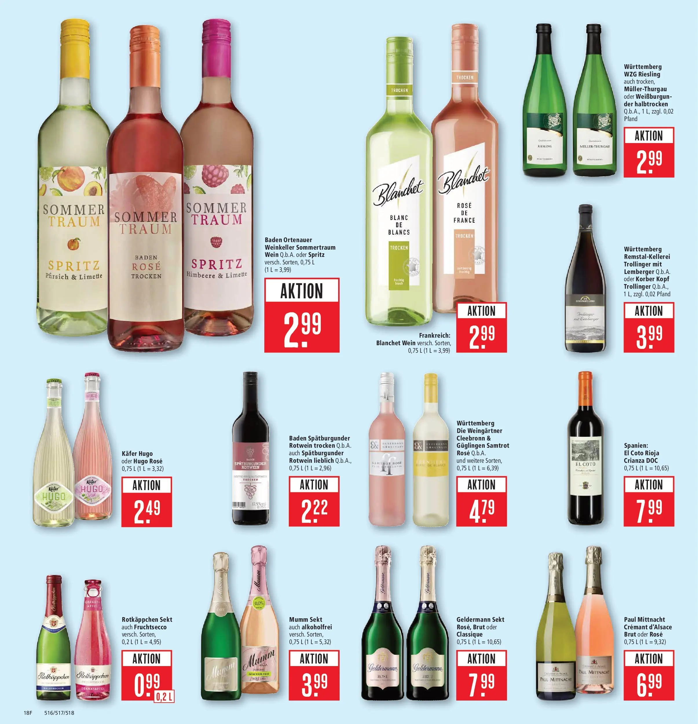 Marktkauf Prospekt Filderstadt	 (ab 10.05.2026) » Angebote online | Seite: 24 | Produkte: Rotkappchen sekt, Mumm sekt, Pfirsich, Limette