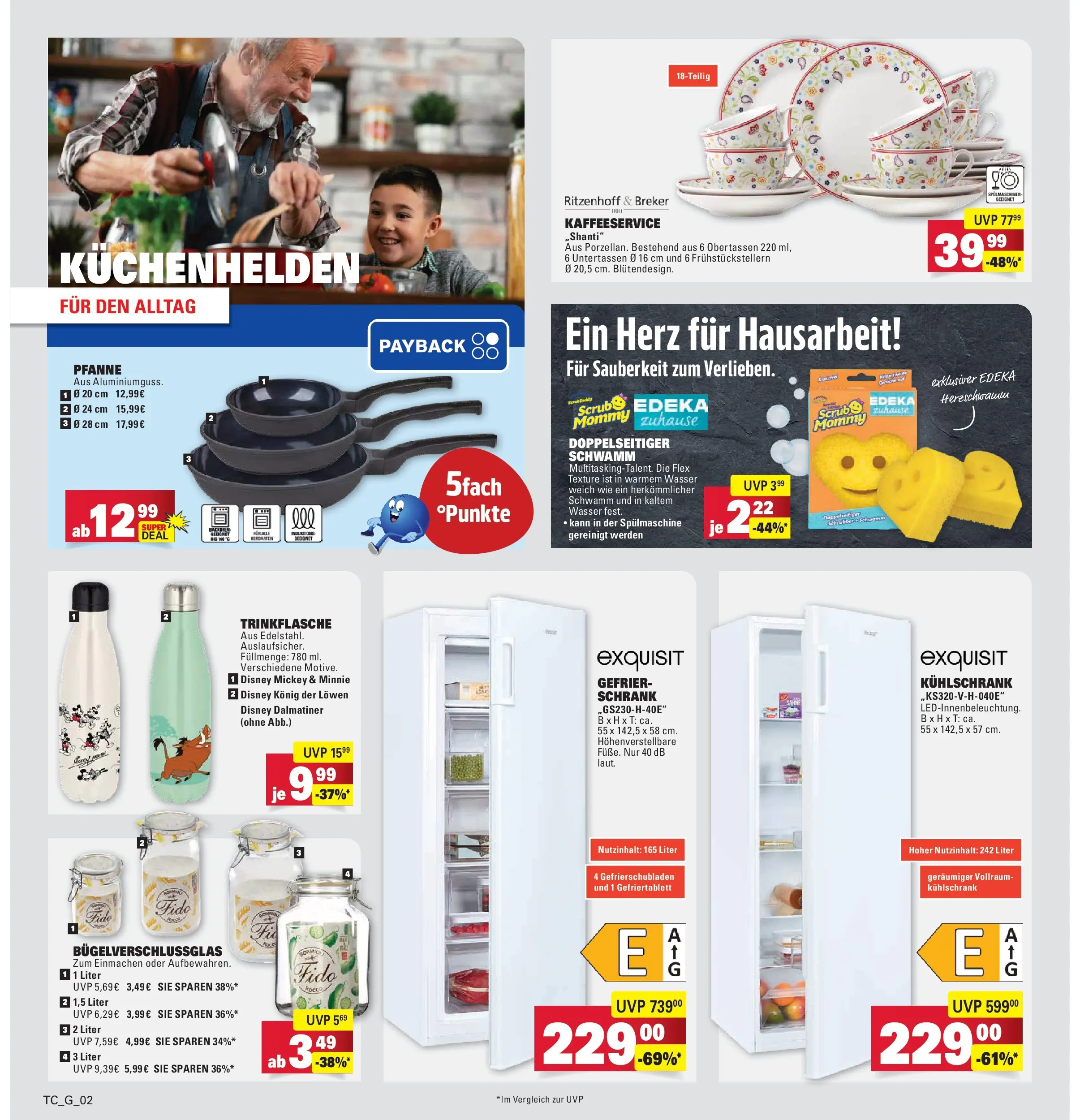Marktkauf Prospekt Filderstadt	 (ab 10.05.2026) » Angebote online | Seite: 32 | Produkte: Schrank, Kühlschrank, Wasser