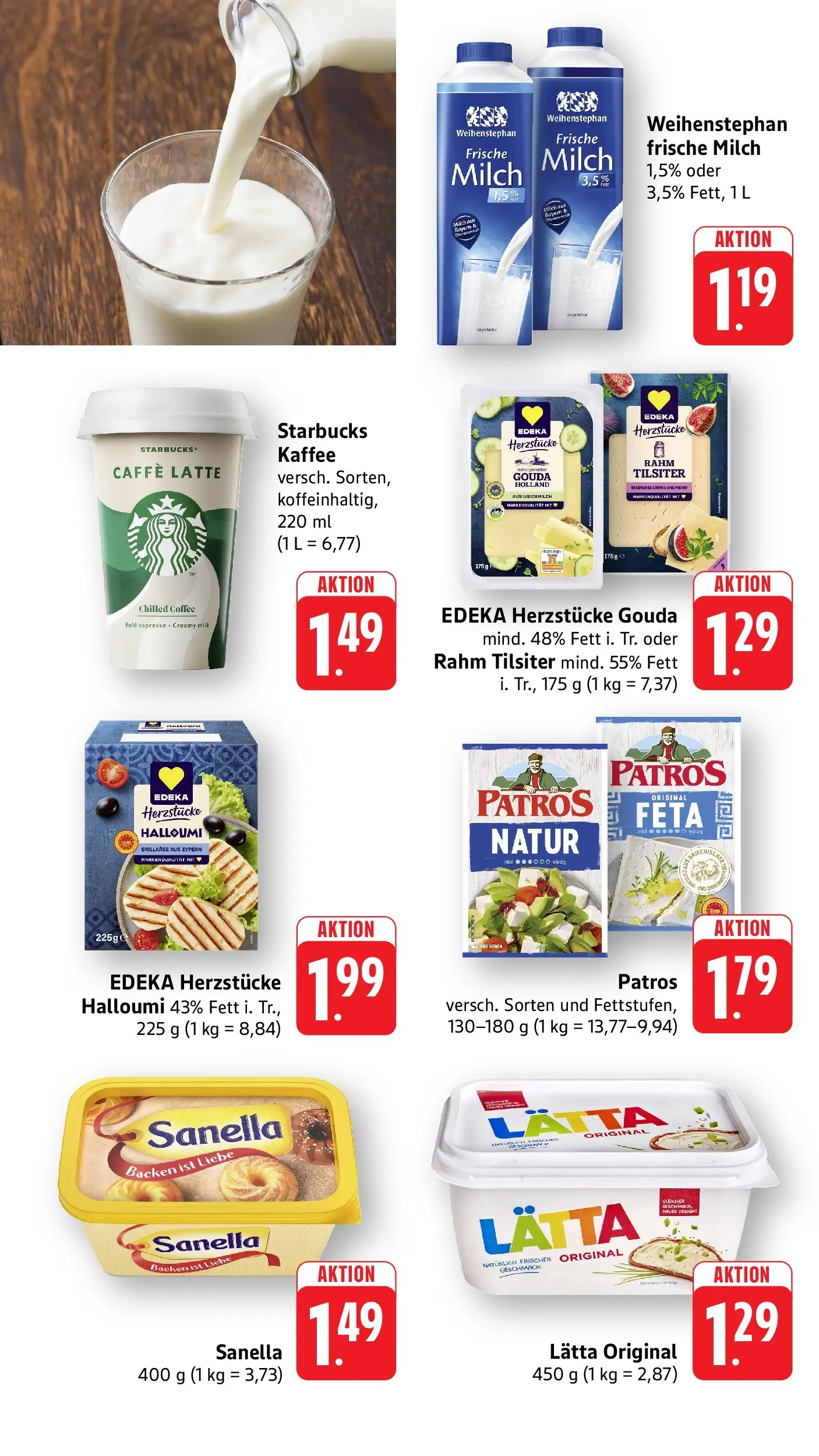 Edeka prospekt Neuhofen	 (ab 10.05.2026) » Angebote Online | Seite: 4 | Produkte: Feta, Gouda, Lätta, Sanella