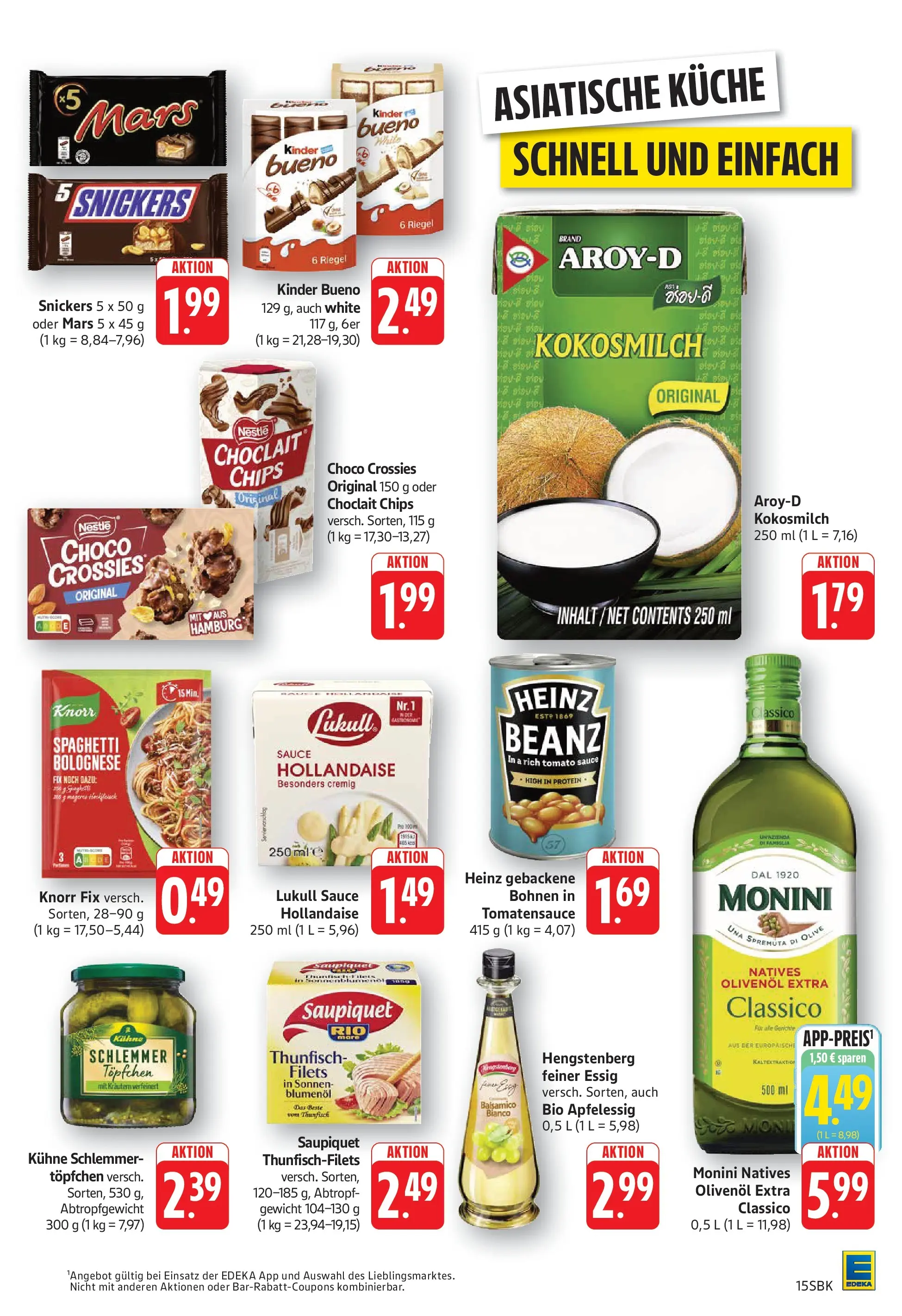 E center Prospekt Bad Bergzabern	 (ab 10.05.2026) zum Blättern | Seite: 17 | Produkte: Knorr fix, Balsamico, Kinder bueno, Chips