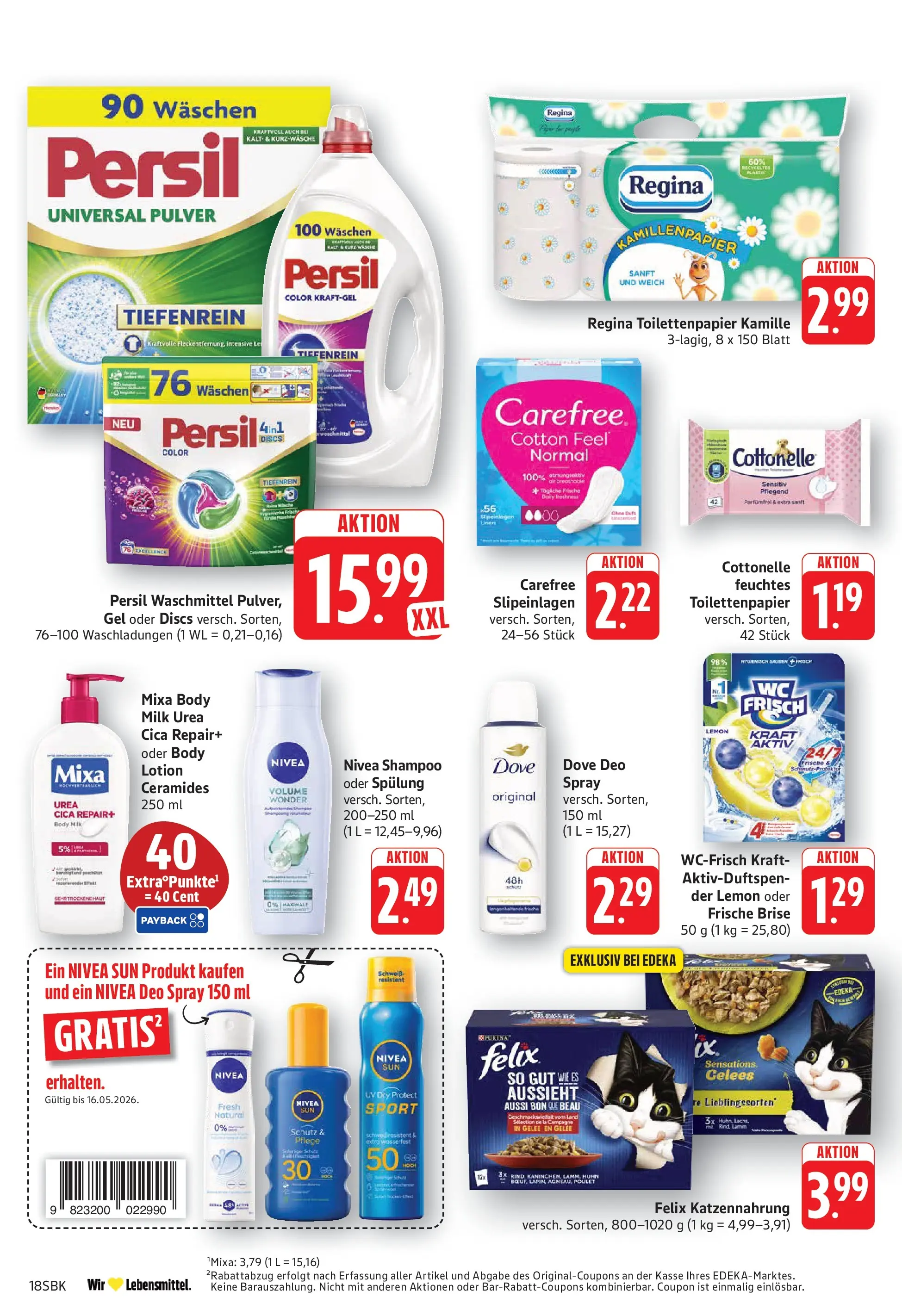E center Prospekt Bad Bergzabern	 (ab 10.05.2026) zum Blättern | Seite: 20 | Produkte: Shampoo, Spülung, Waschmittel, Toilettenpapier