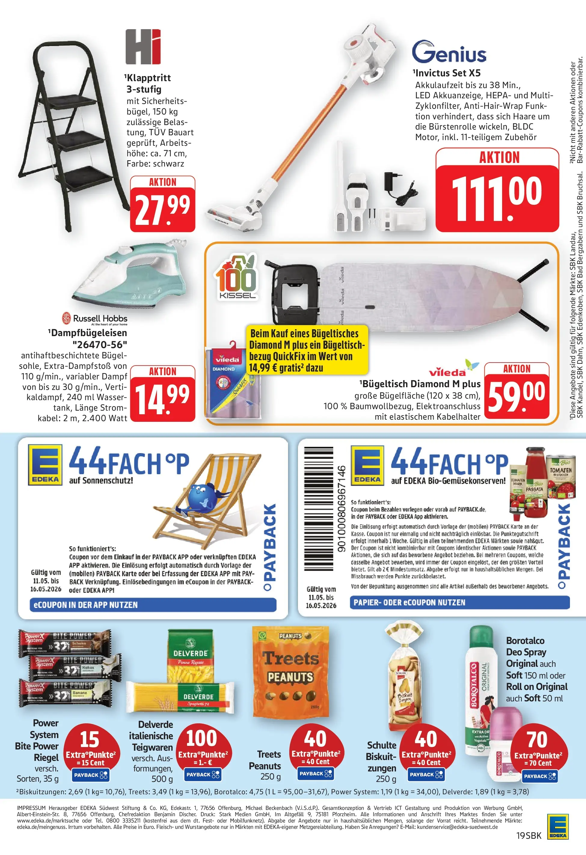 E center Prospekt Bad Bergzabern	 (ab 10.05.2026) zum Blättern | Seite: 21 | Produkte: Kabel, Tomaten, Wasser, Fleisch