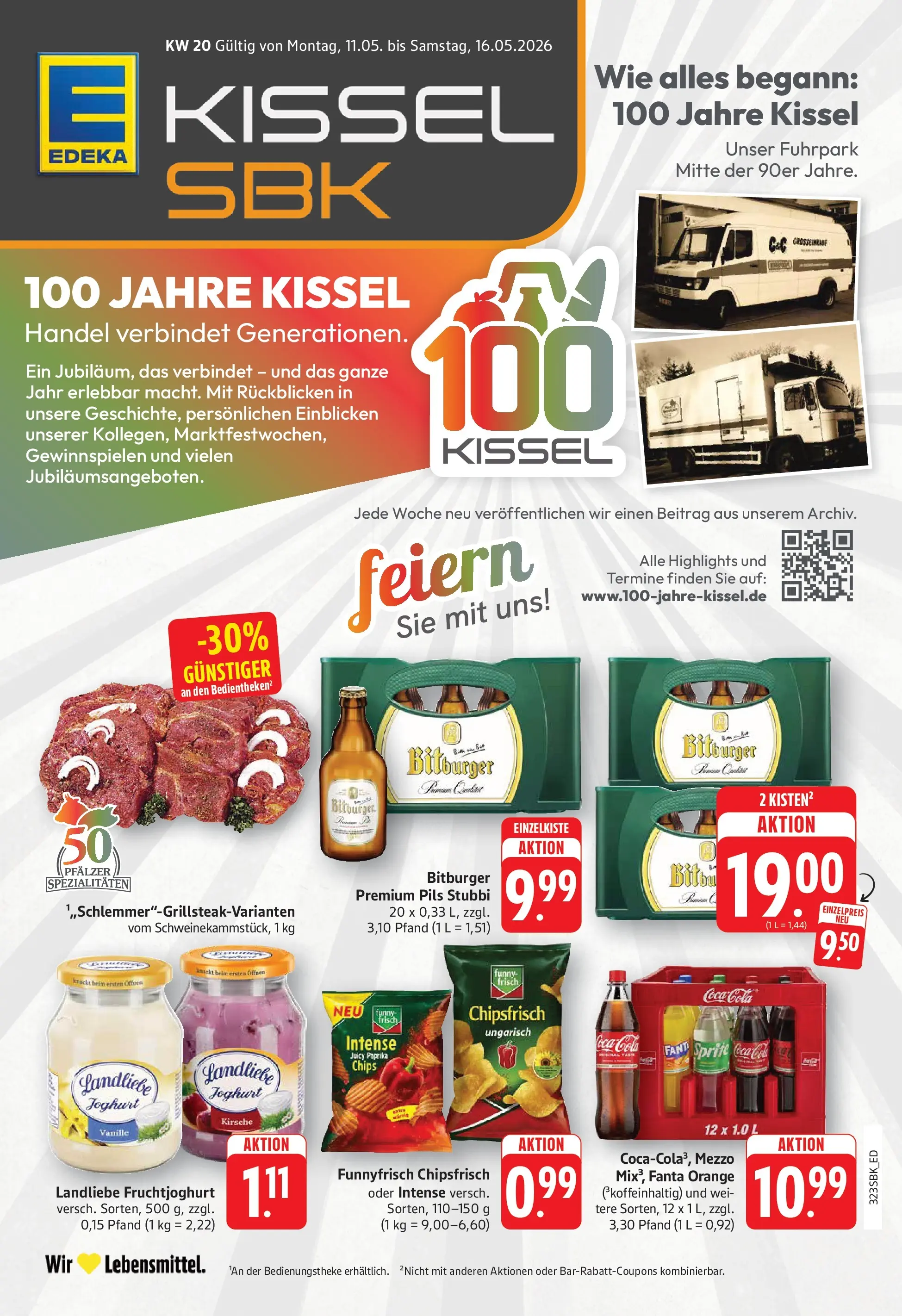 E center Prospekt Bad Bergzabern	 (ab 10.05.2026) zum Blättern | Seite: 3 | Produkte: Coca cola, Cola, Funny frisch, Pils