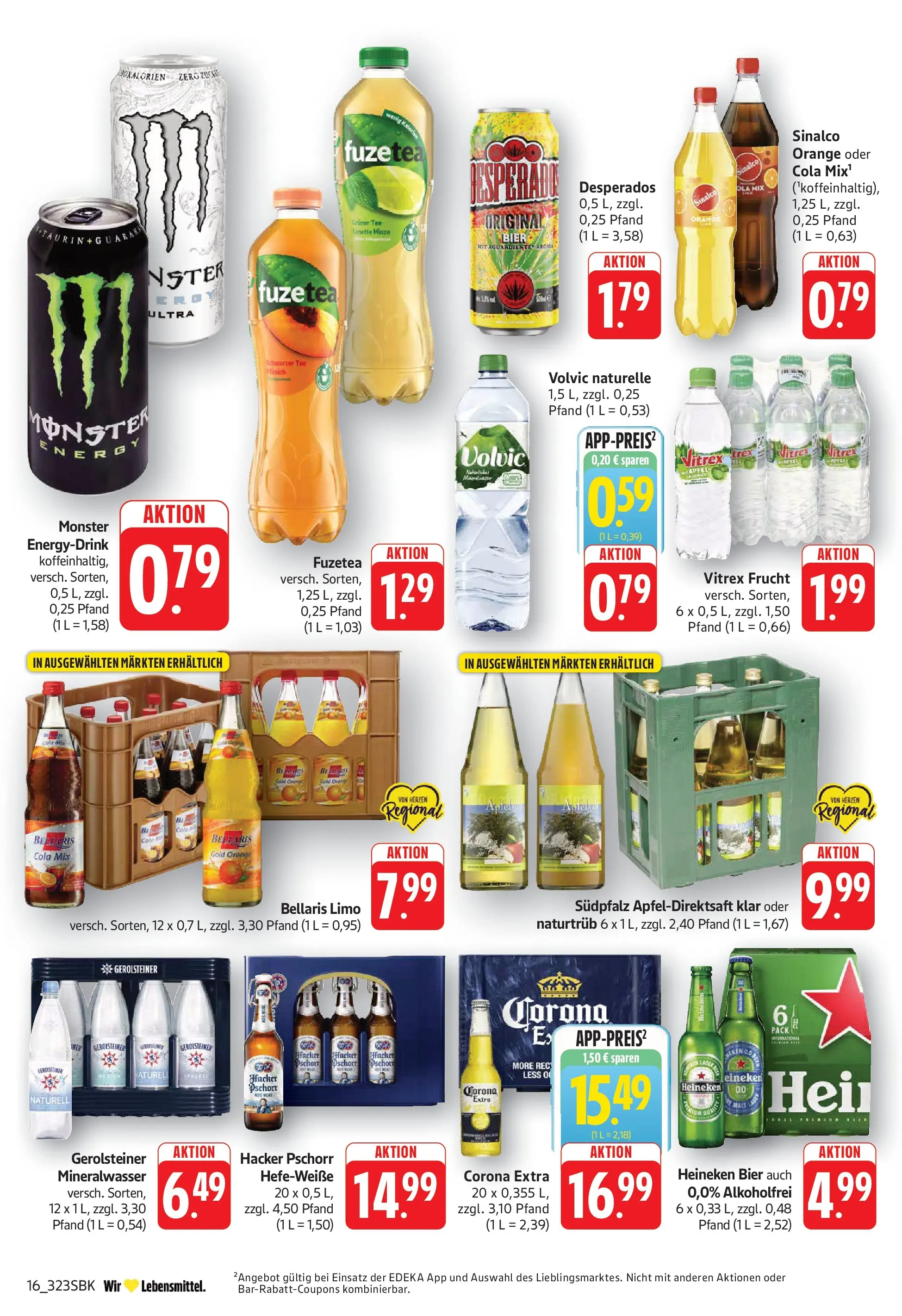E center Prospekt Bad Bergzabern	 (ab 10.05.2026) zum Blättern | Seite: 18 | Produkte: Cola, Monster, Limette, Volvic