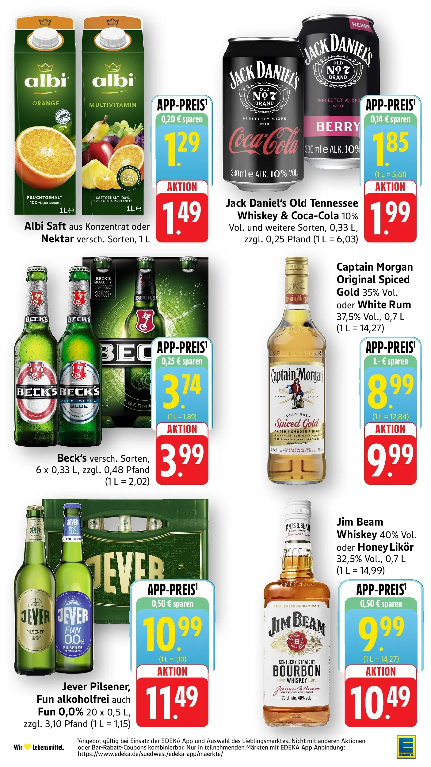 E center Prospekt Kirchheim-Teck	 (ab 10.05.2026) zum Blättern | Seite: 5 | Produkte: LG, Jim beam, Rum, Captain morgan