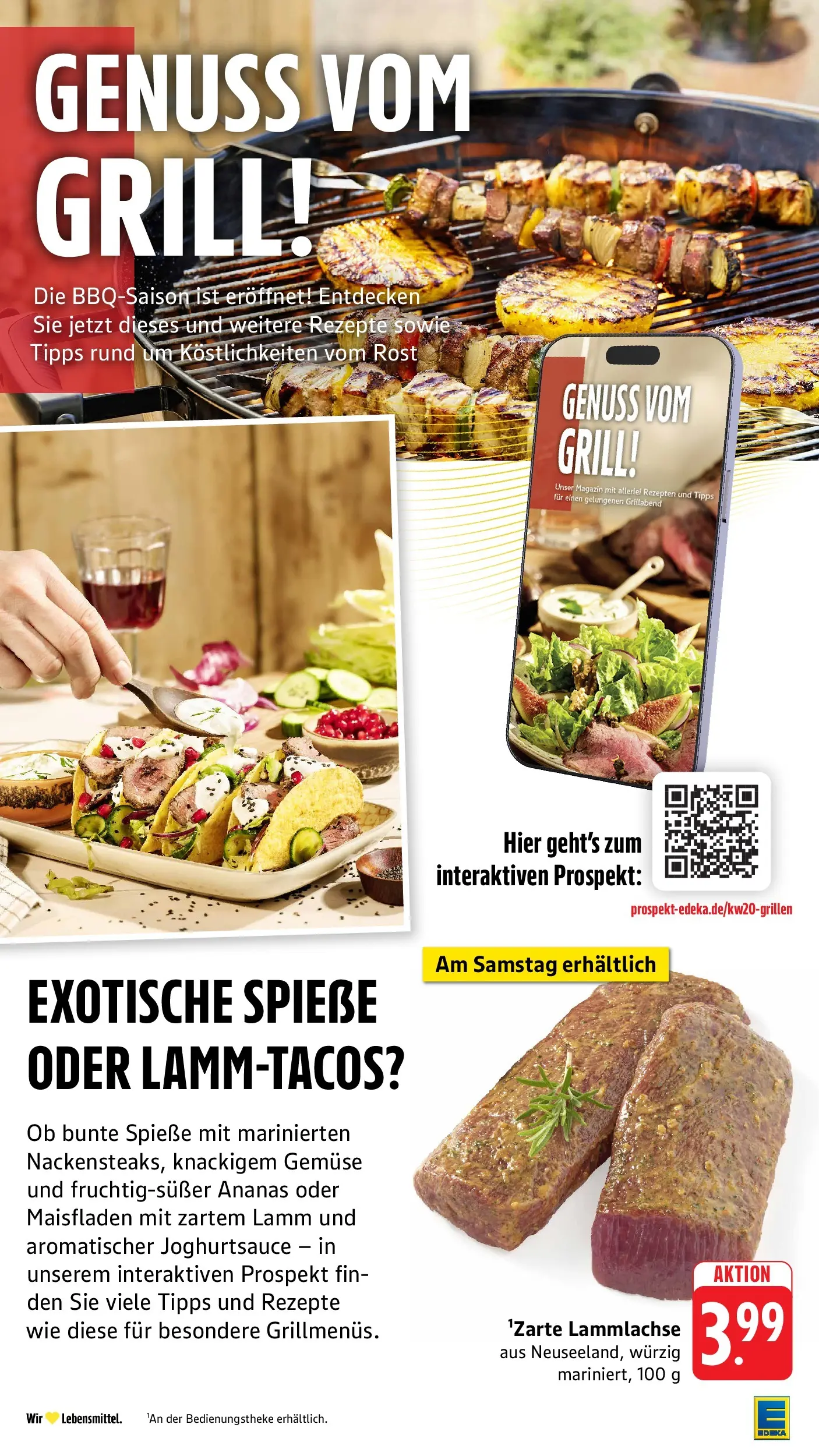 E center Prospekt Kirchheim-Teck	 (ab 10.05.2026) zum Blättern | Seite: 13 | Produkte: Grill, Ananas, Spieße, Gemüse