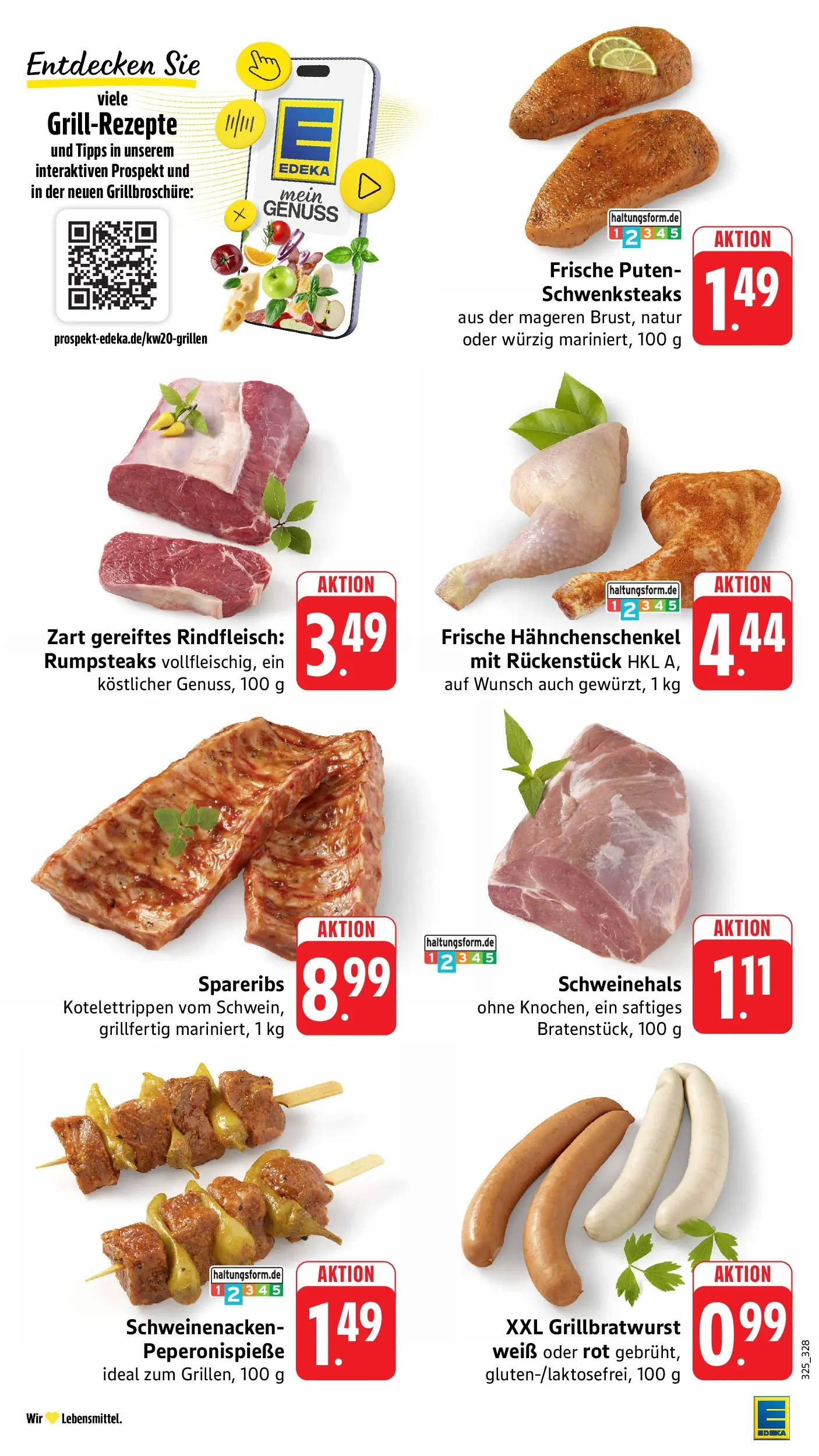 Edeka prospekt Großostheim	 (ab 10.05.2026) » Angebote Online | Seite: 14 | Produkte: Hahnchenschenkel, Schweinenacken, Rindfleisch