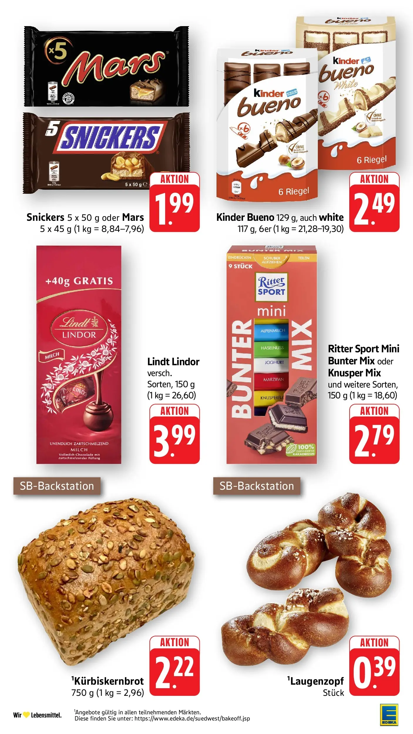 E center Prospekt Kirchheim-Teck	 (ab 10.05.2026) zum Blättern | Seite: 29 | Produkte: Joghurt, Ritter sport, Kinder bueno, Lindt