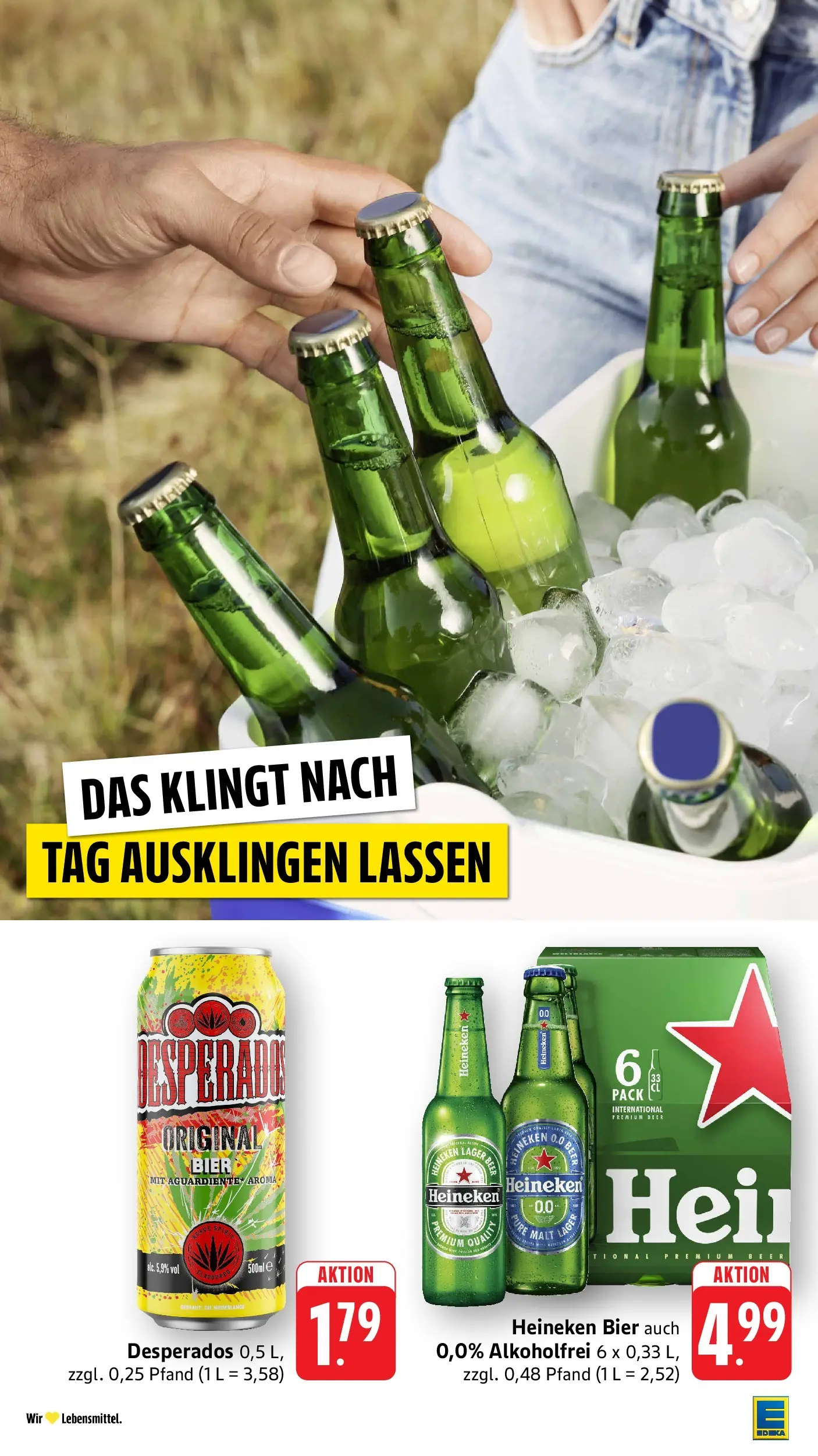 E center Prospekt Kirchheim-Teck	 (ab 10.05.2026) zum Blättern | Seite: 38 | Produkte: Bier, Heineken, Desperados