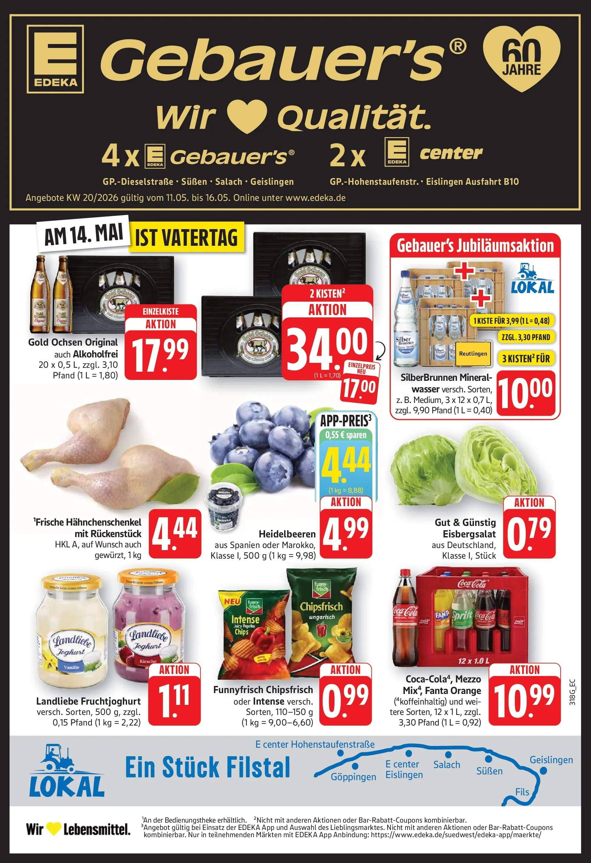 Edeka prospekt Göppingen	 (ab 10.05.2026) » Angebote Online | Seite: 3 | Produkte: Sprite, Cola, Joghurt, Paprika