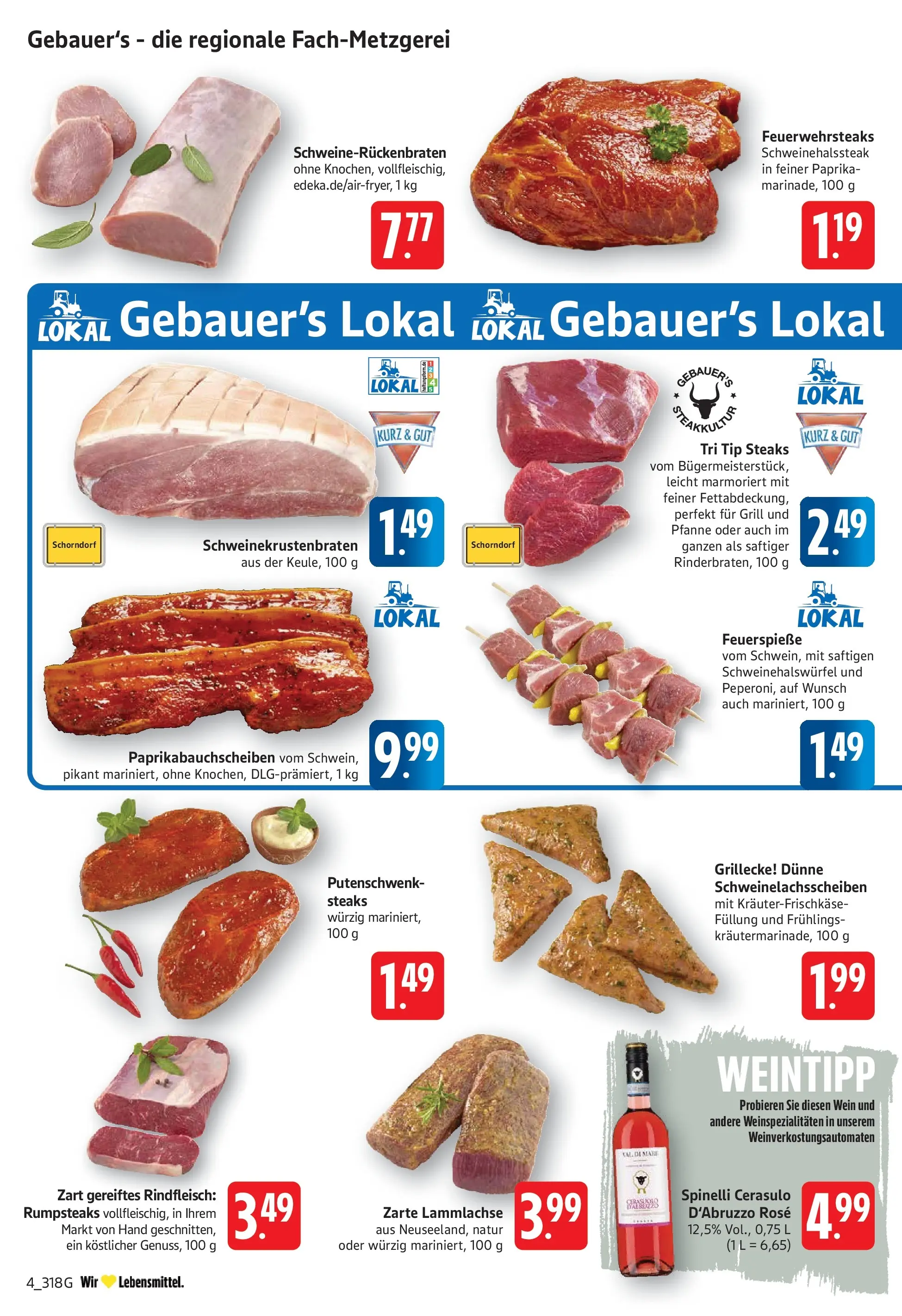 Edeka prospekt Göppingen	 (ab 10.05.2026) » Angebote Online | Seite: 6 | Produkte: Grill, Paprika, Rindfleisch, Steak