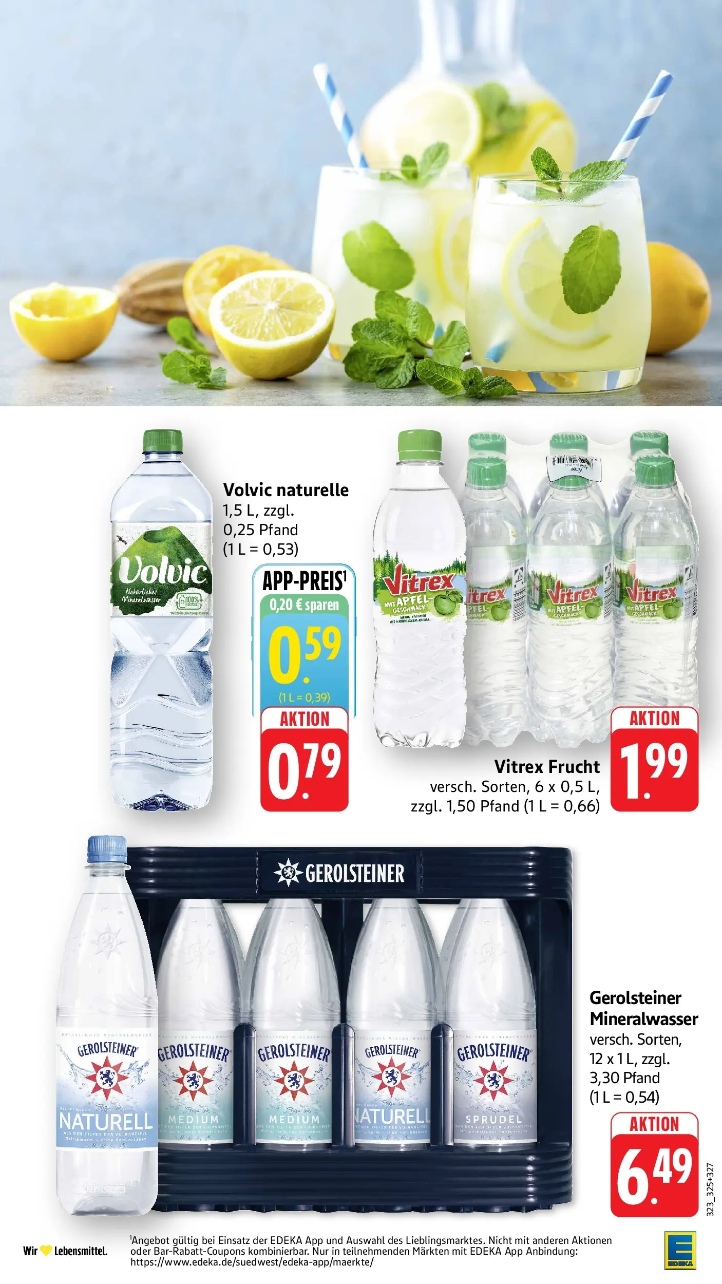 Edeka prospekt Großostheim	 (ab 10.05.2026) » Angebote Online | Seite: 37 | Produkte: Äpfel, Mineralwasser, Volvic, Gerolsteiner