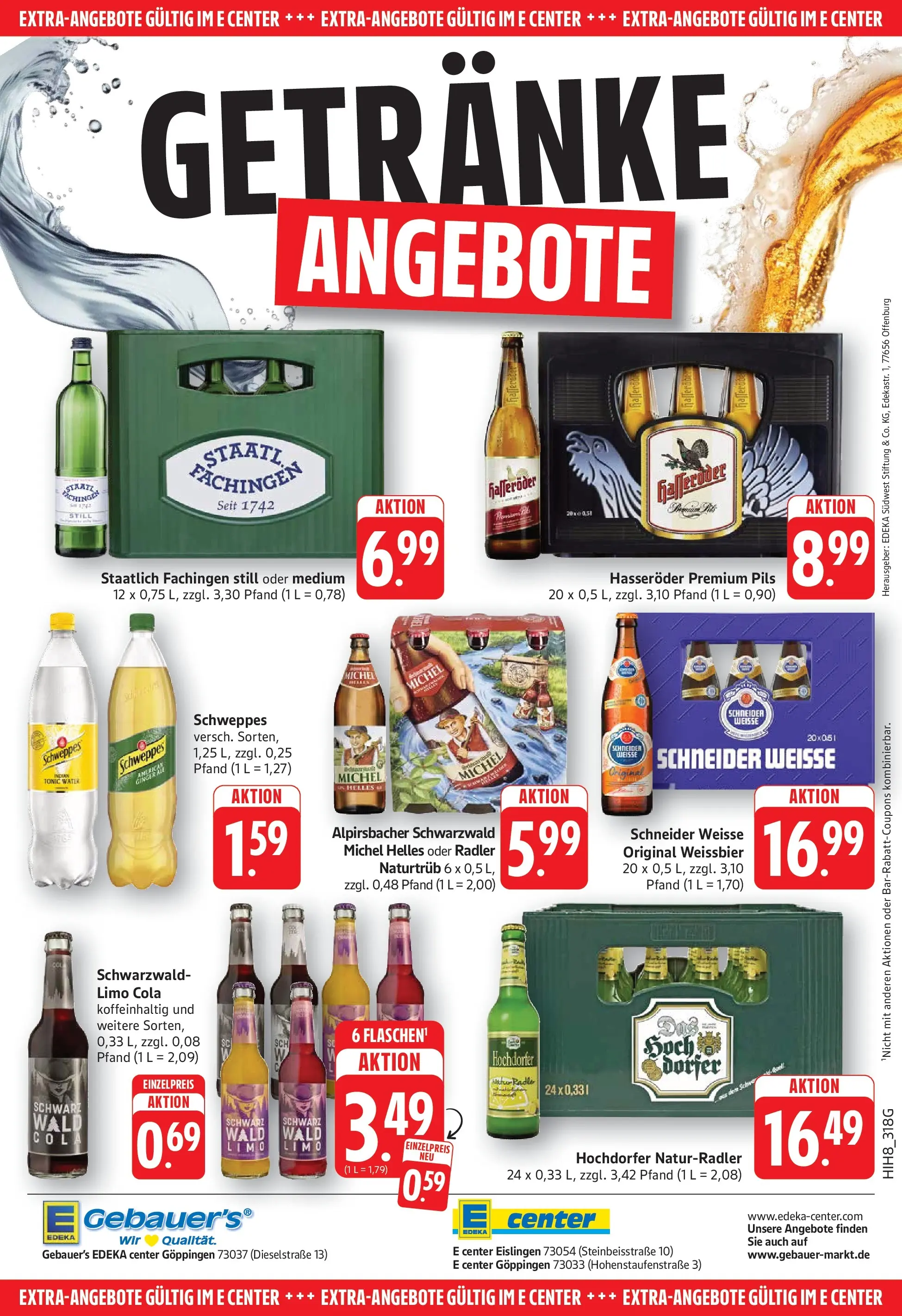 Edeka prospekt Göppingen	 (ab 10.05.2026) » Angebote Online | Seite: 30 | Produkte: Cola, Weißbier, Pils, Radler