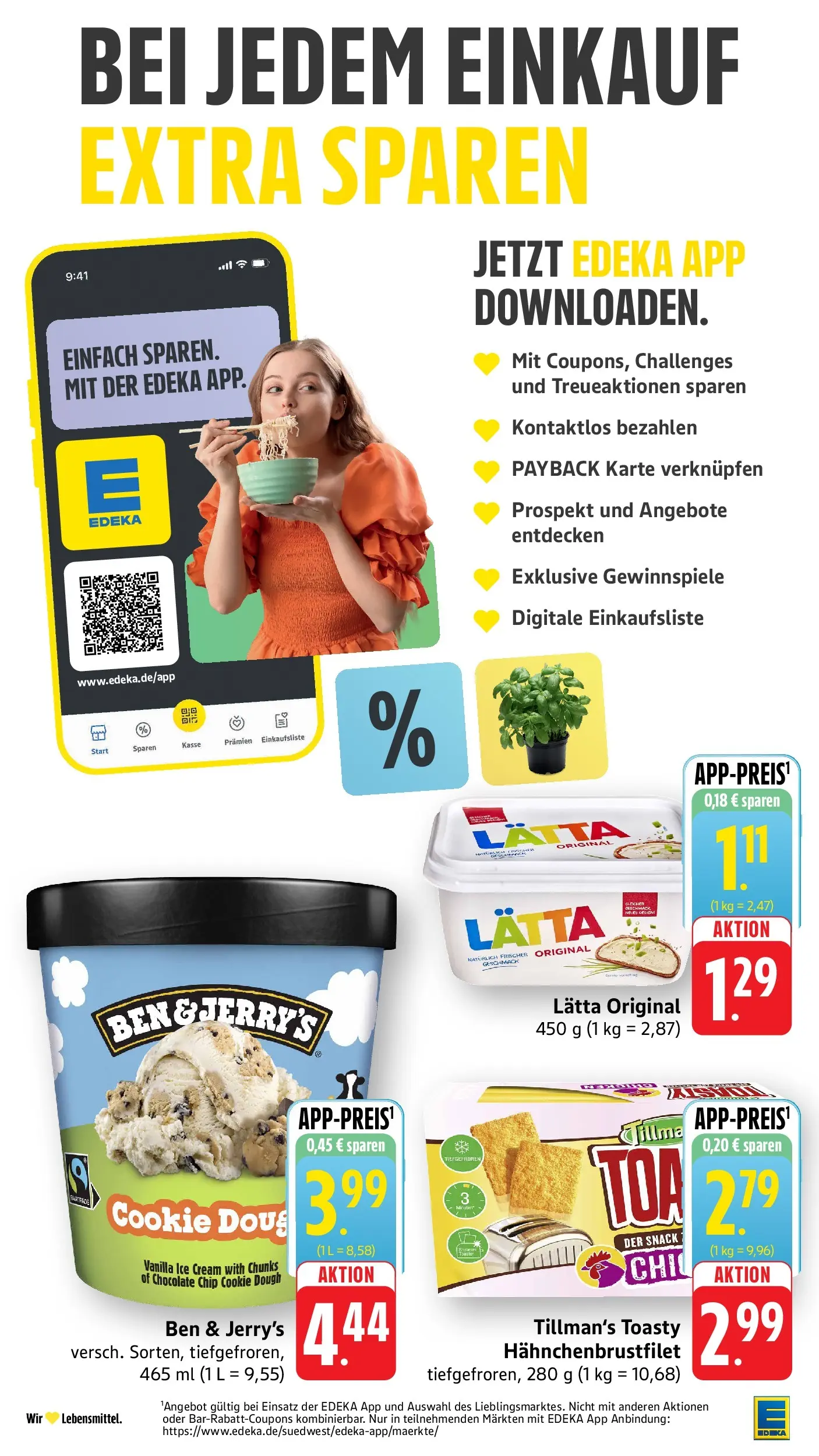 Edeka prospekt Piesport	 (ab 10.05.2026) » Angebote Online | Seite: 22 | Produkte: Butter, Öl, Kräuterbutter, Sahne