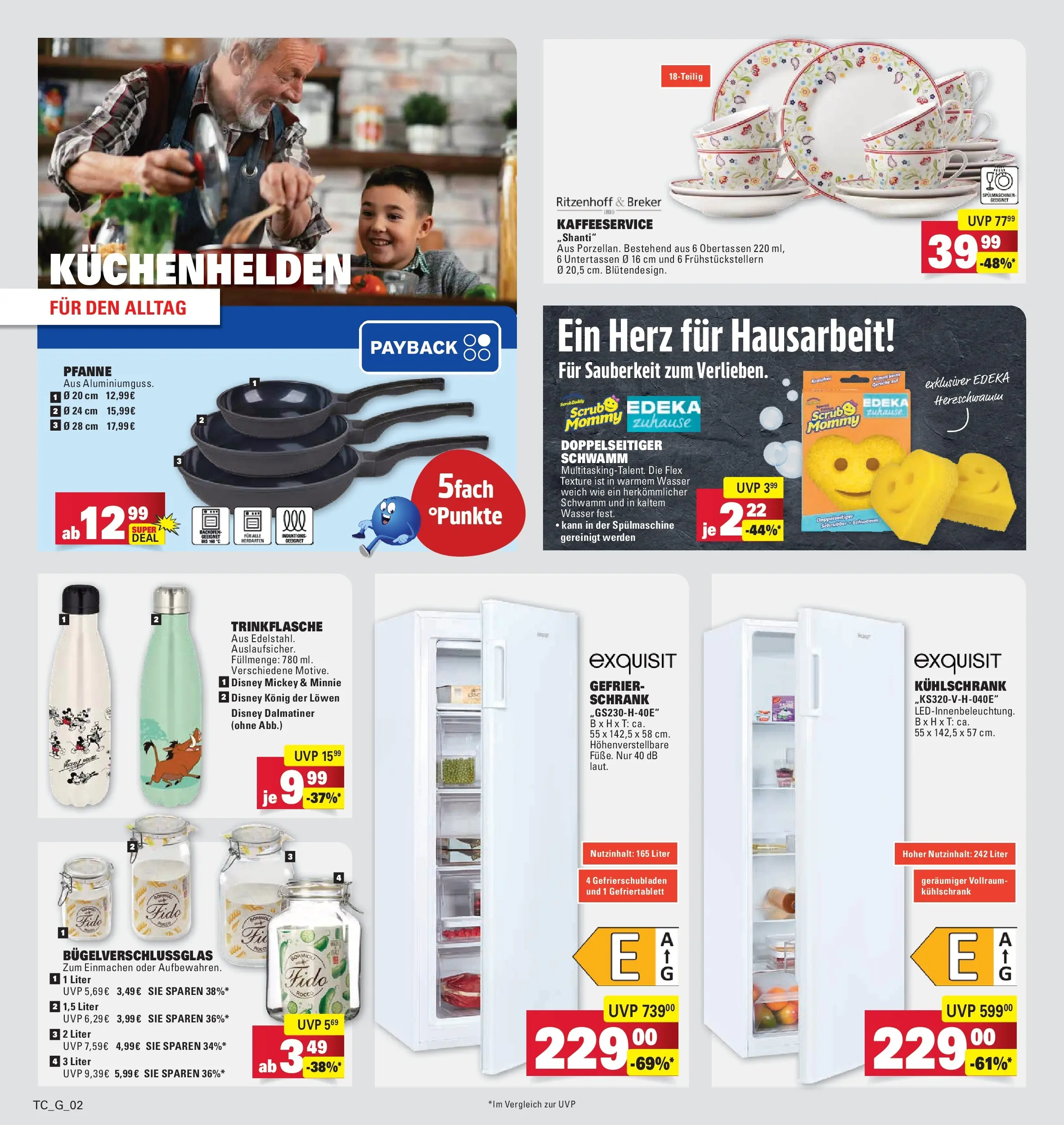 Edeka prospekt Göppingen	 (ab 10.05.2026) » Angebote Online | Seite: 32 | Produkte: Schrank, Kühlschrank, Wasser