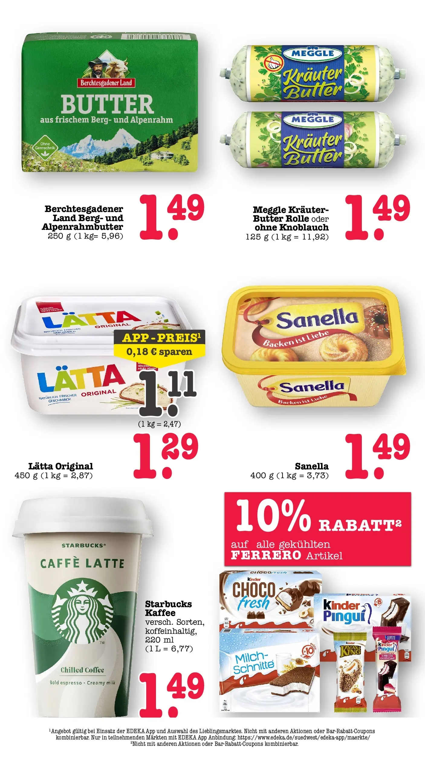 E center Prospekt Sinzheim (ab 10.05.2026) zum Blättern | Seite: 33 | Produkte: Milch, Kaffee, Starbucks, Himbeere E center Prospekt Sinzheim (ab 10.05.2026) zum Blättern | Seite: 33 | Produkte: Milch, Kaffee, Starbucks, Himbeere