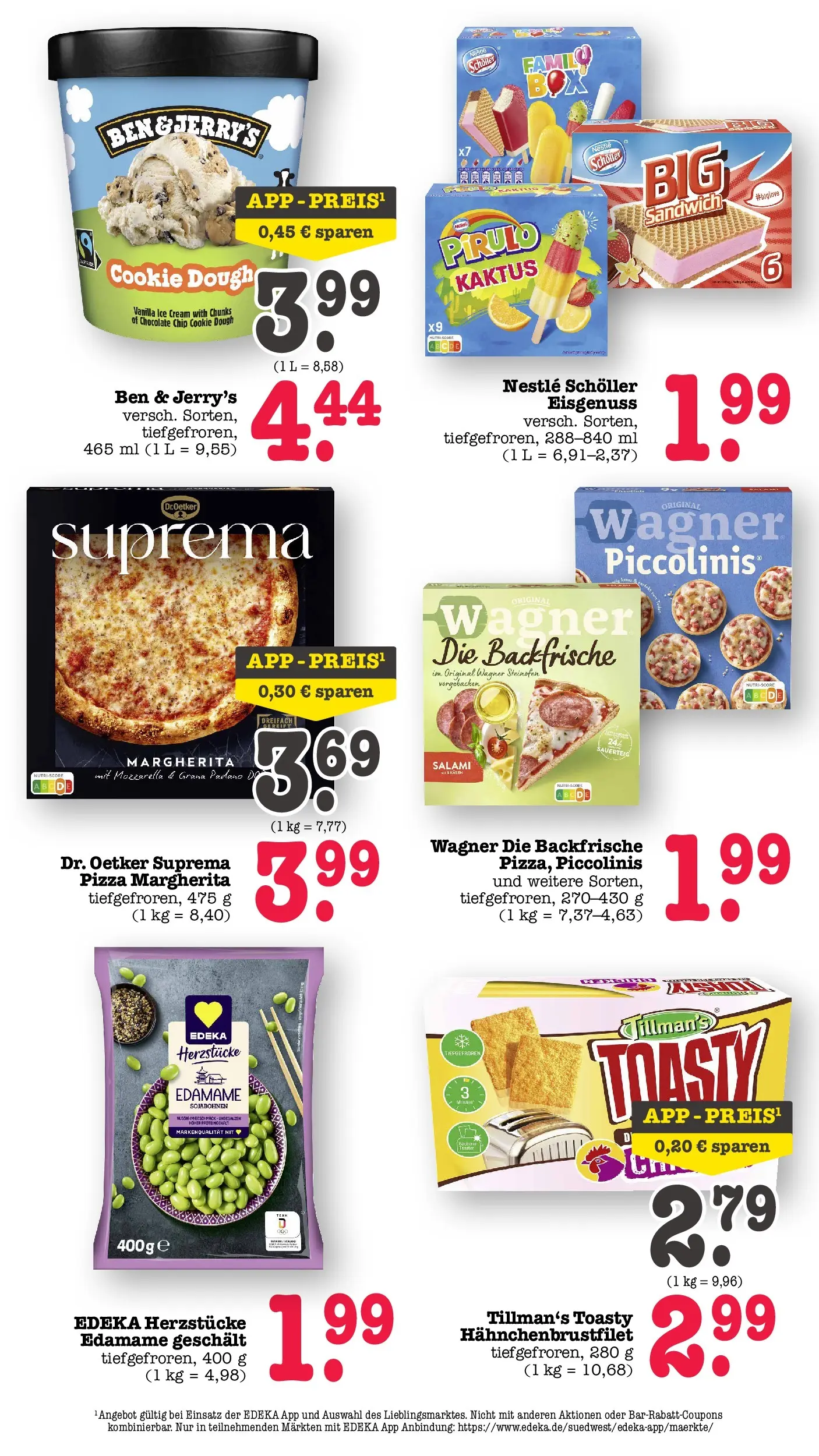 E center Prospekt Sinzheim (ab 10.05.2026) zum Blättern | Seite: 36 | Produkte: Mozzarella, Ben & Jerry's, Piccolinis, Salami E center Prospekt Sinzheim (ab 10.05.2026) zum Blättern | Seite: 36 | Produkte: Mozzarella, Ben & Jerry's, Piccolinis, Salami