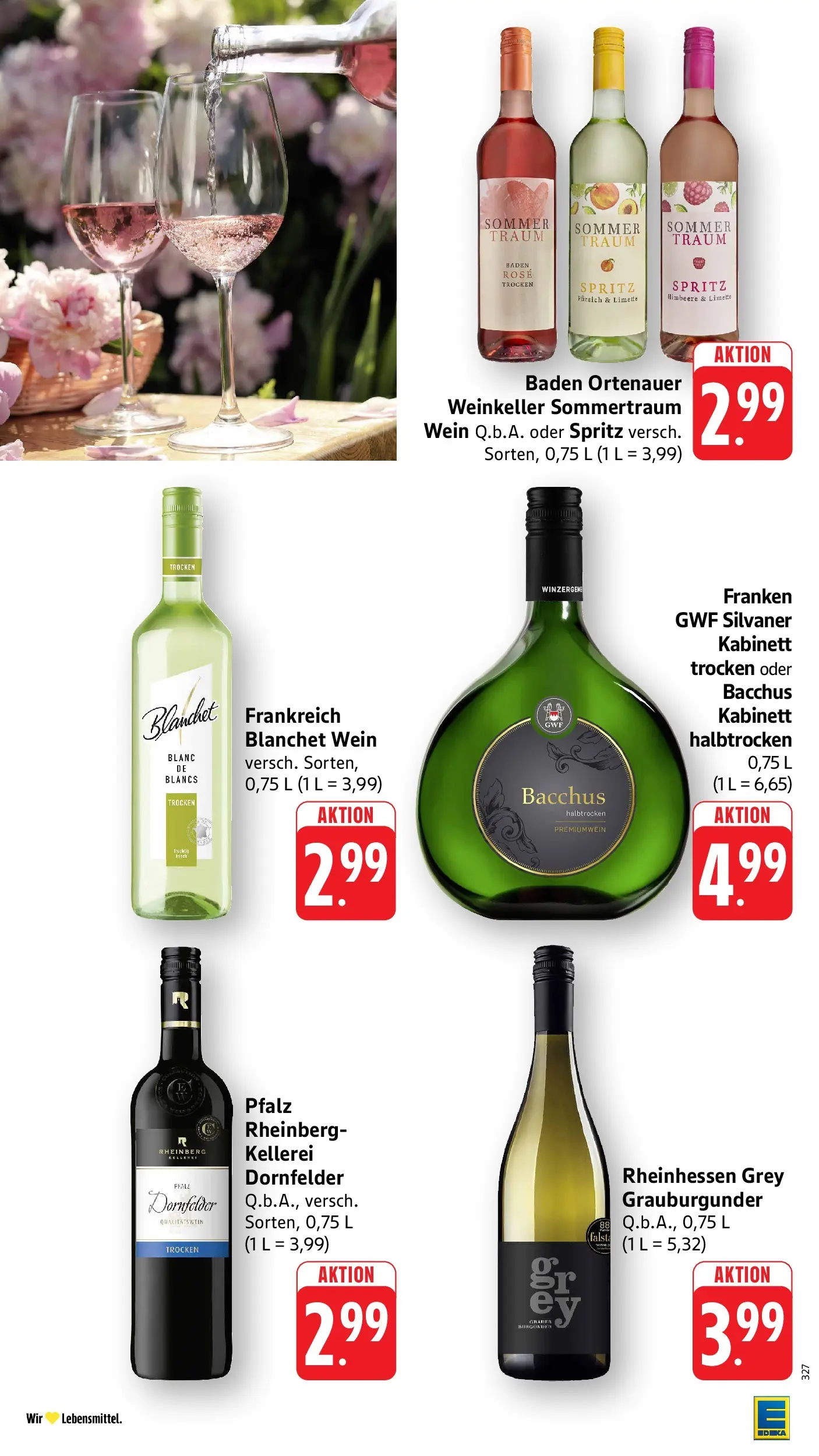 Edeka prospekt Großostheim	 (ab 10.05.2026) » Angebote Online | Seite: 40 | Produkte: Himbeere, Wein