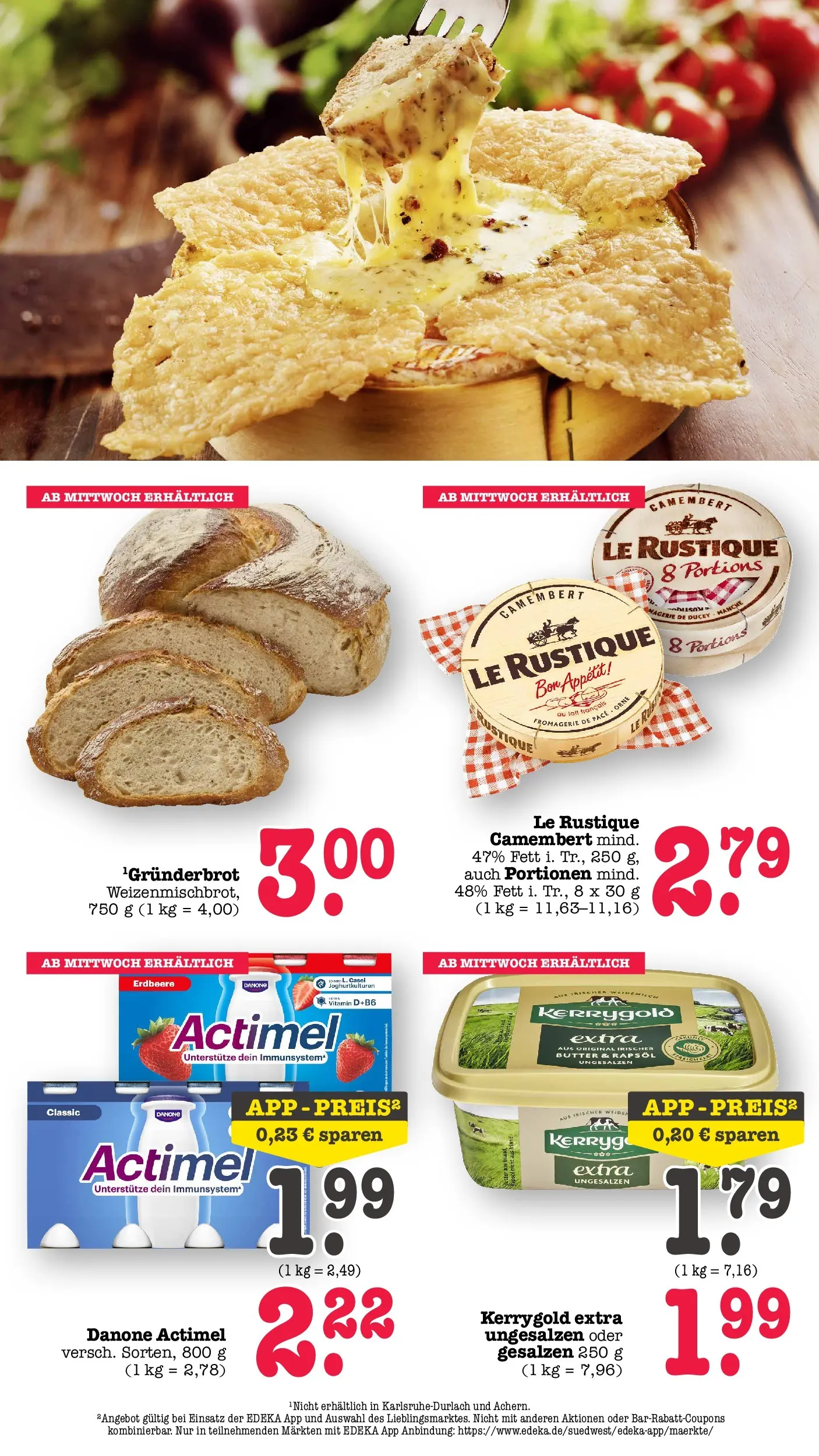 E center Prospekt Sinzheim (ab 10.05.2026) zum Blättern | Seite: 77 | Produkte: Actimel, Butter, Rapsöl E center Prospekt Sinzheim (ab 10.05.2026) zum Blättern | Seite: 77 | Produkte: Actimel, Butter, Rapsöl