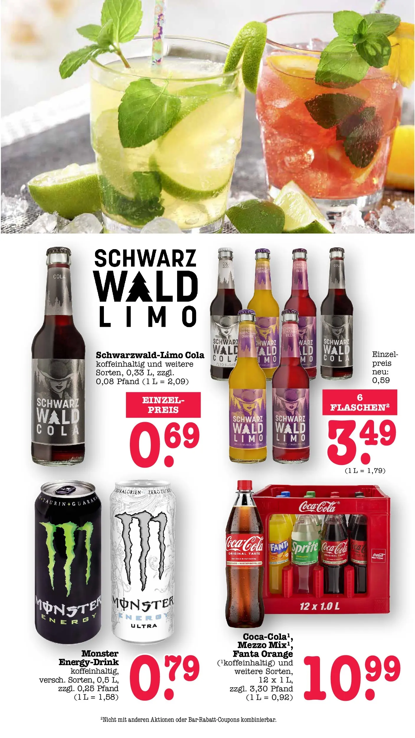 E center Prospekt Sinzheim (ab 10.05.2026) zum Blättern | Seite: 49 | Produkte: Coca cola, Sprite, Cola, Monster E center Prospekt Sinzheim (ab 10.05.2026) zum Blättern | Seite: 49 | Produkte: Coca cola, Sprite, Cola, Monster