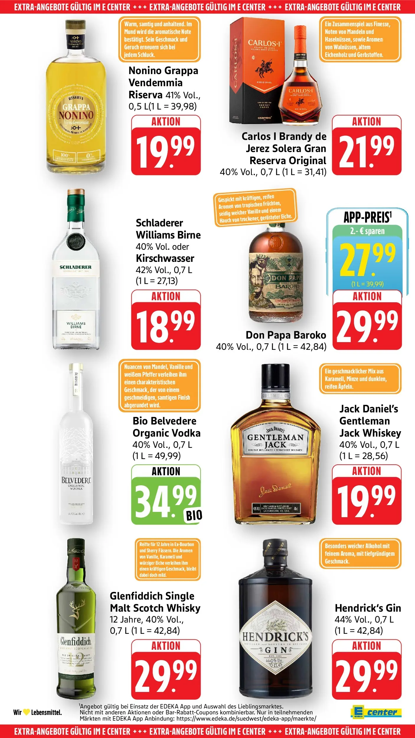 E center Prospekt Kirchheim-Teck	 (ab 10.05.2026) zum Blättern | Seite: 51 | Produkte: Whisky, Jack Daniel's, Mandeln, Whiskey