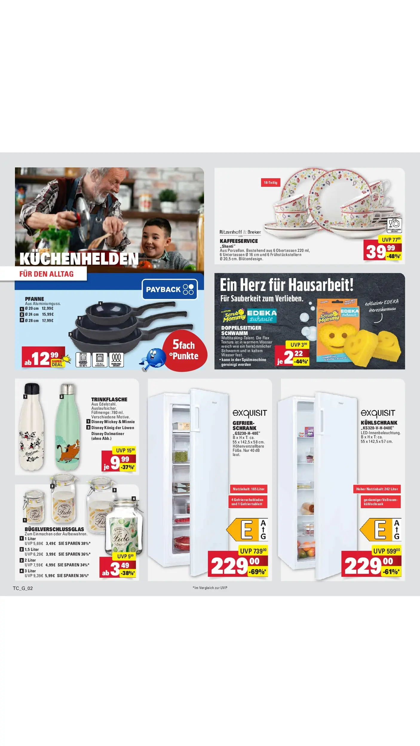 E center Prospekt Sinzheim (ab 10.05.2026) zum Blättern | Seite: 85 | Produkte: Schrank, Kühlschrank, Wasser E center Prospekt Sinzheim (ab 10.05.2026) zum Blättern | Seite: 85 | Produkte: Schrank, Kühlschrank, Wasser