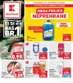 Kaufland Aktualni Katalog  - Pregled kataloga iz trgovine Kaufland, vrijedi od 13.05.2026