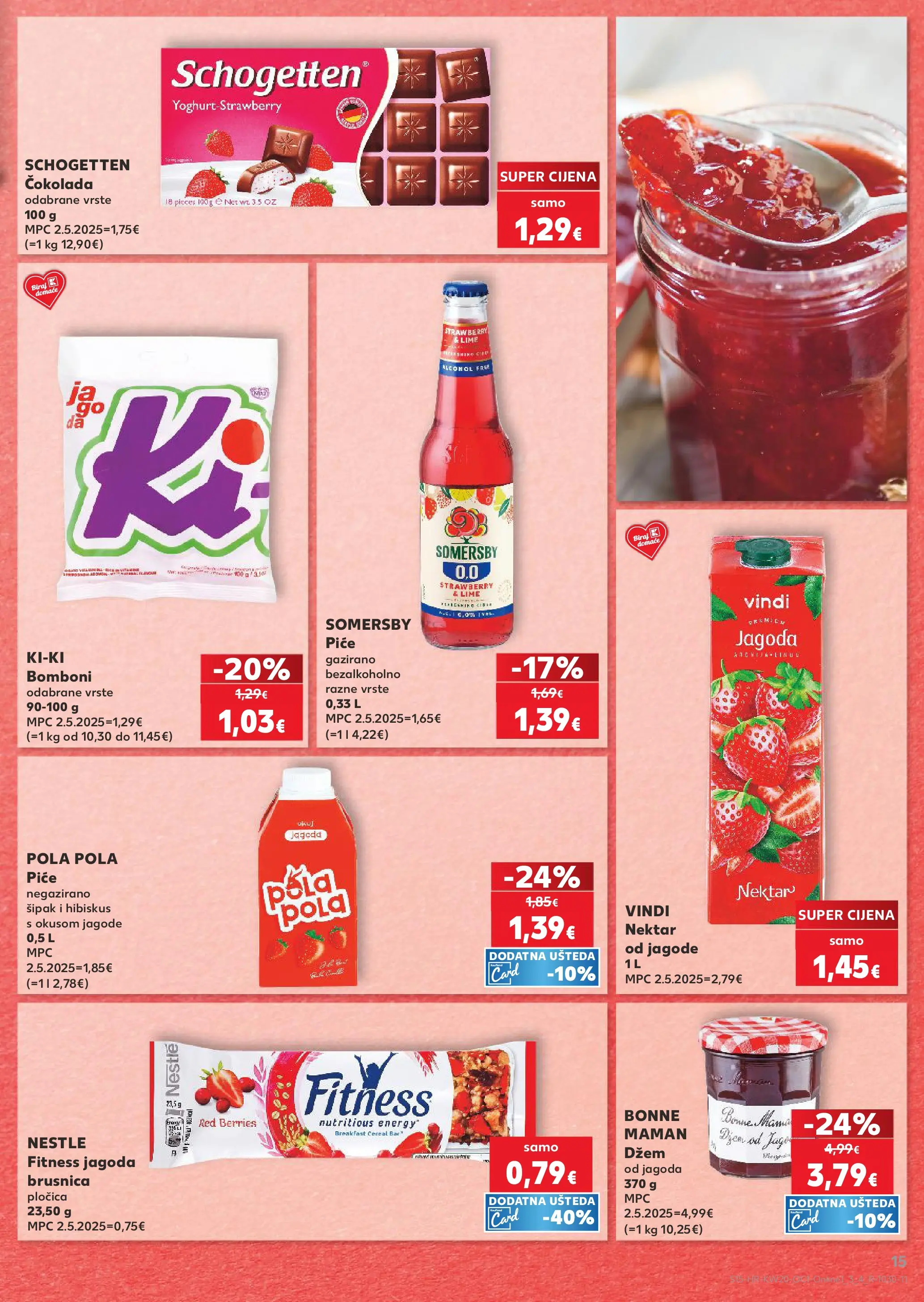 Kaufland - Kaufland katalog do 19.05.2026 novi od 12.05.2026 na listanje > letak digitalni | Stranica: 15