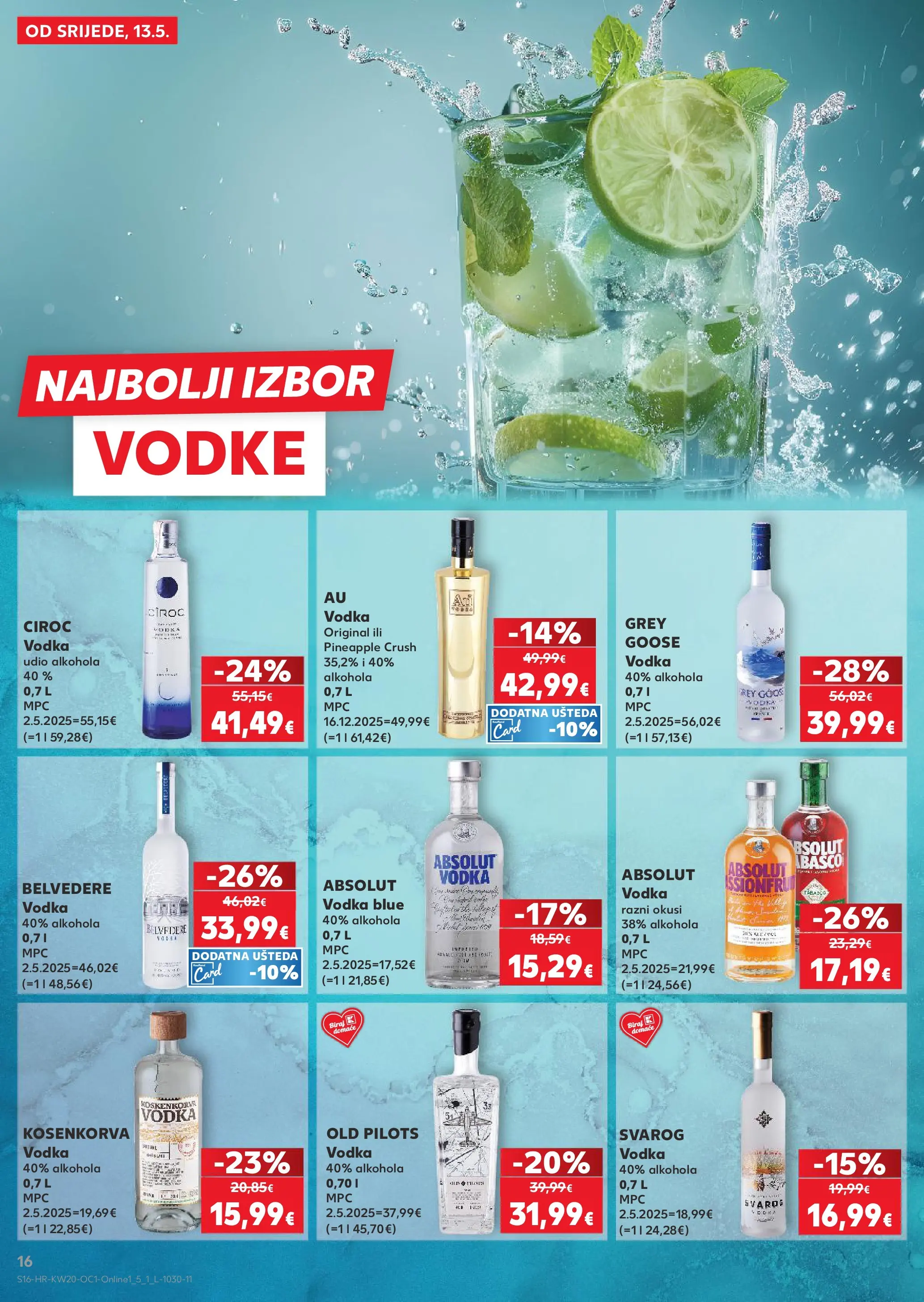 Kaufland - Kaufland katalog do 19.05.2026 novi od 12.05.2026 na listanje > letak digitalni | Stranica: 16