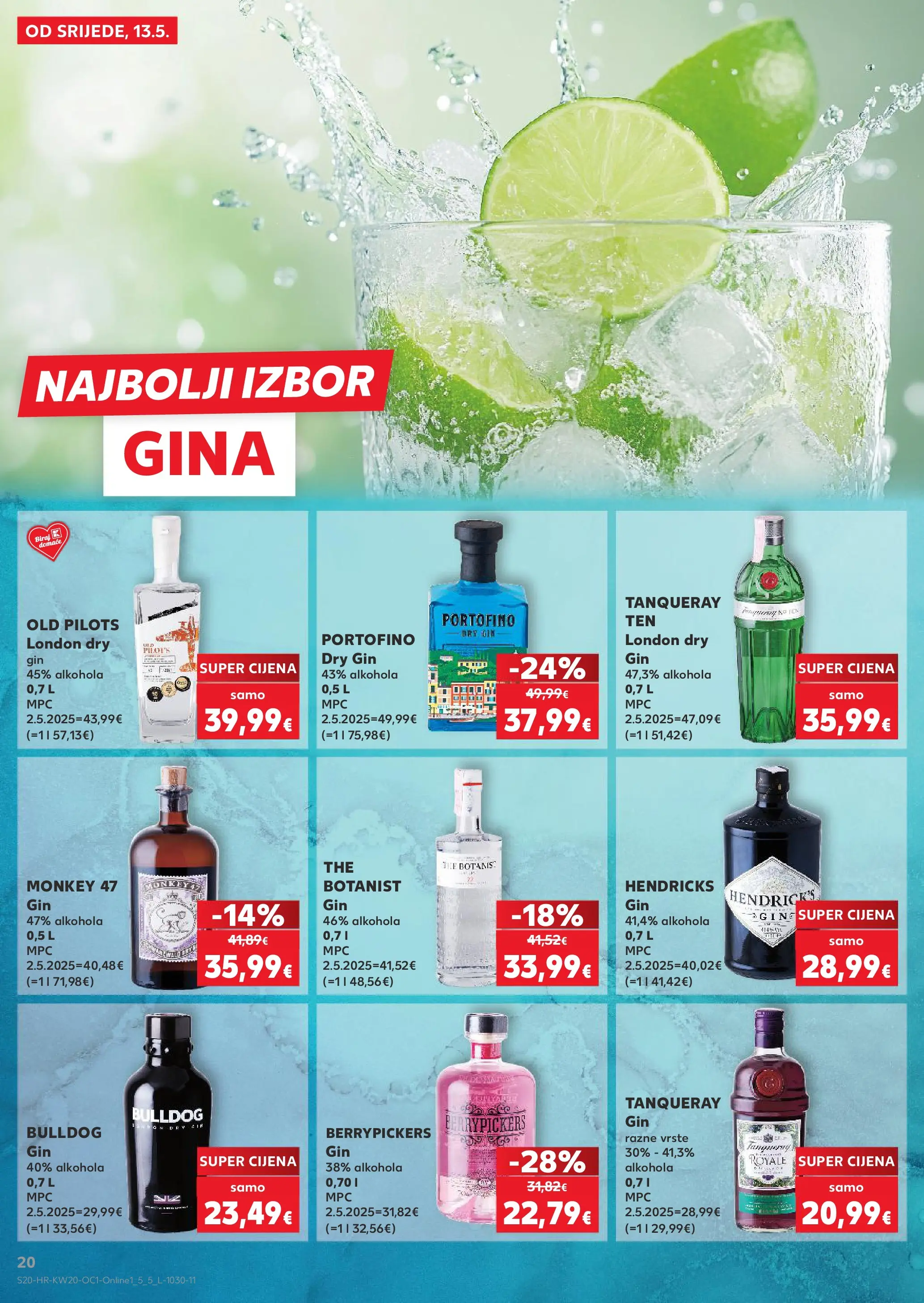 Kaufland - Kaufland katalog do 19.05.2026 novi od 12.05.2026 na listanje > letak digitalni | Stranica: 20