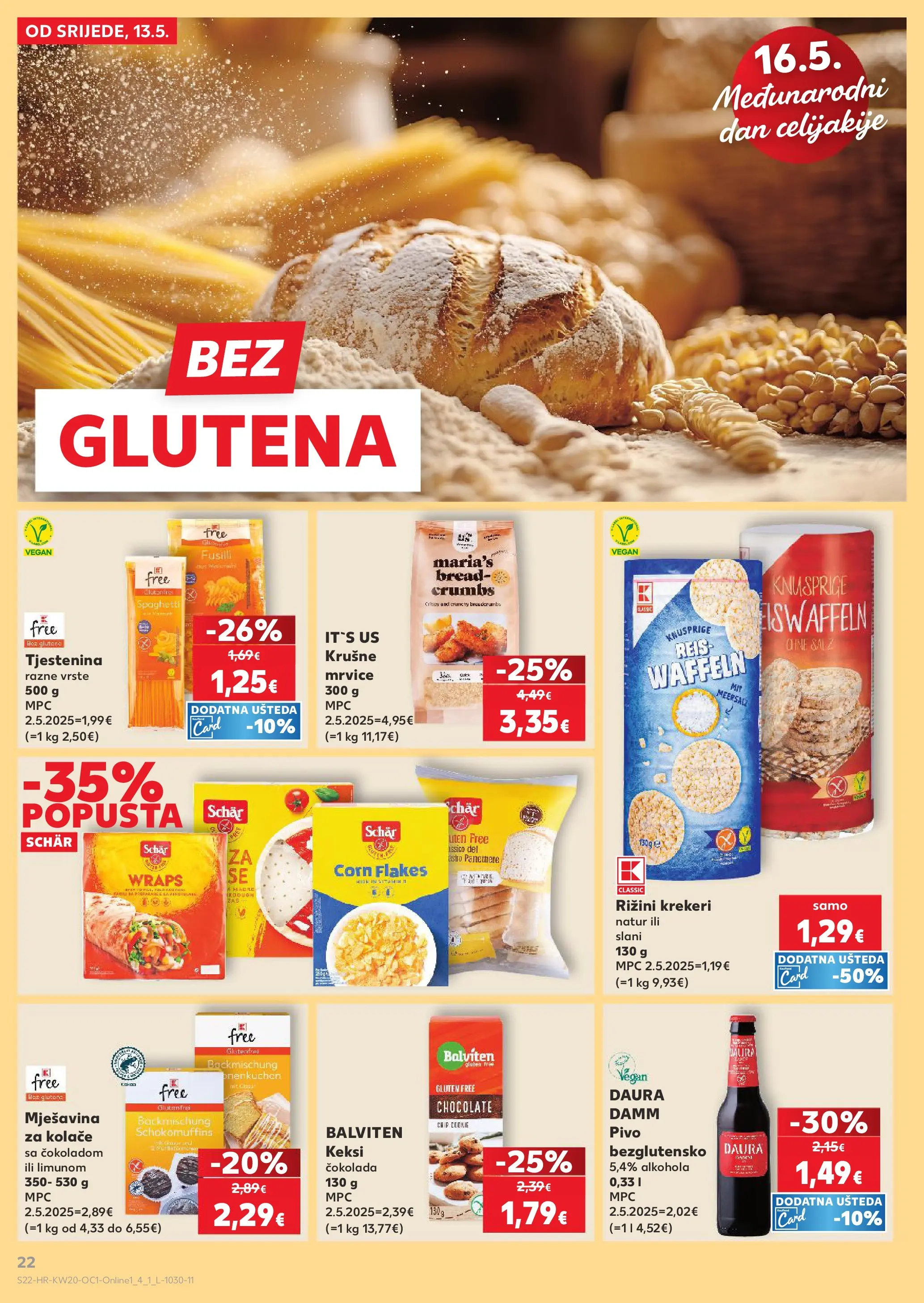 Kaufland - Kaufland katalog do 19.05.2026 novi od 12.05.2026 na listanje > letak digitalni | Stranica: 22