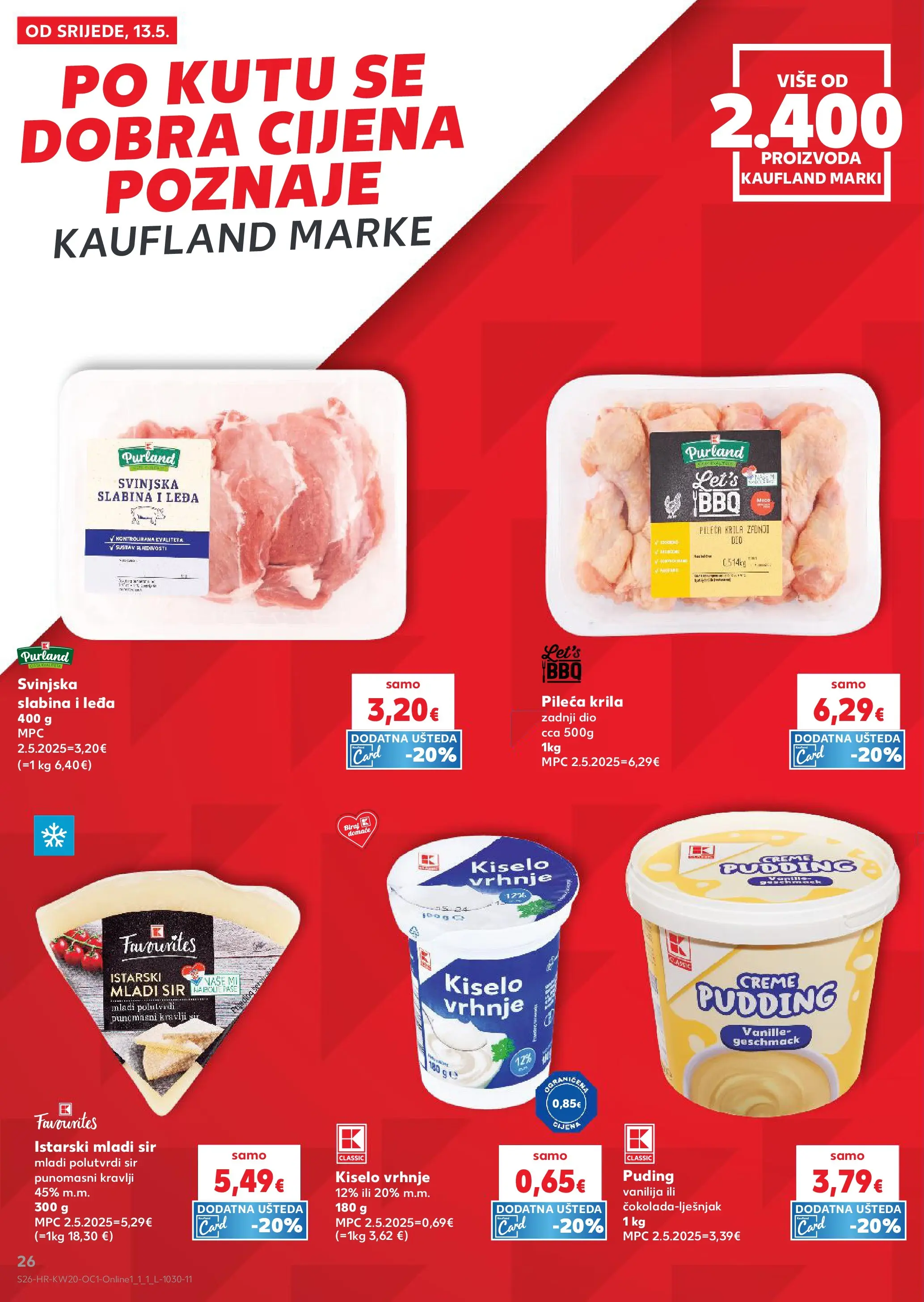 Kaufland - Kaufland katalog do 19.05.2026 novi od 12.05.2026 na listanje > letak digitalni | Stranica: 26