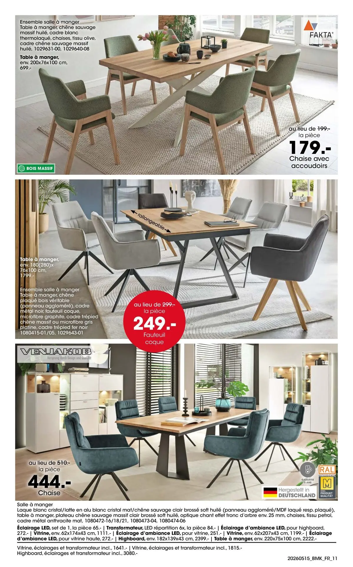 Möbel Martin - Möbel Martin: Offres hebdomadaires à partir du 15/05/2026 - promo en ligne | Page: 11 | Produits: Vitrine, Plateau, Brosse, Table