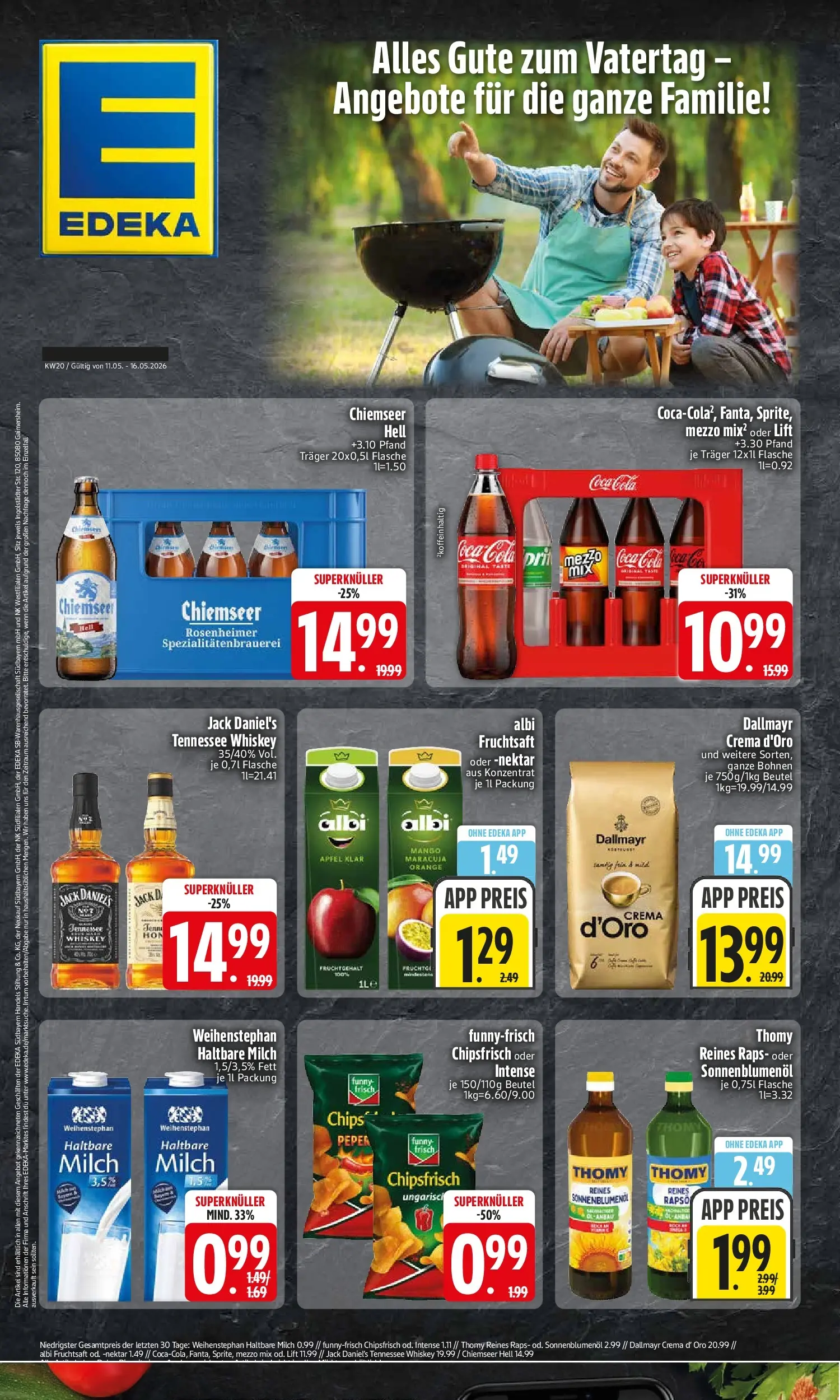 Edeka prospekt Pfaffenhofen/Ilm	 (ab 10.05.2026) » Angebote Online | Seite: 1 | Produkte: Mezzo mix, Milch, Äpfel, Dallmayr