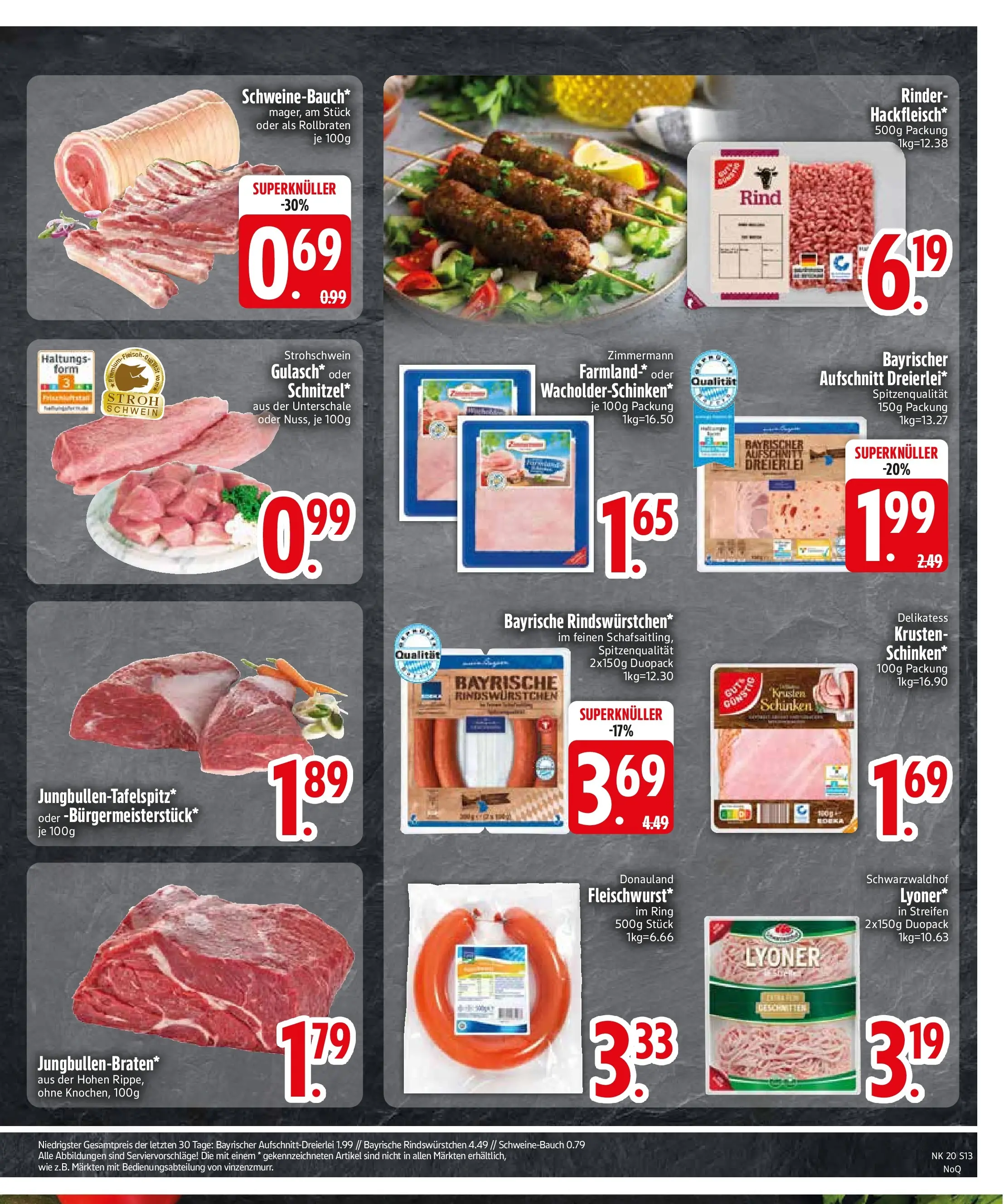 Edeka prospekt Pfaffenhofen/Ilm	 (ab 10.05.2026) » Angebote Online | Seite: 15 | Produkte: Schinken