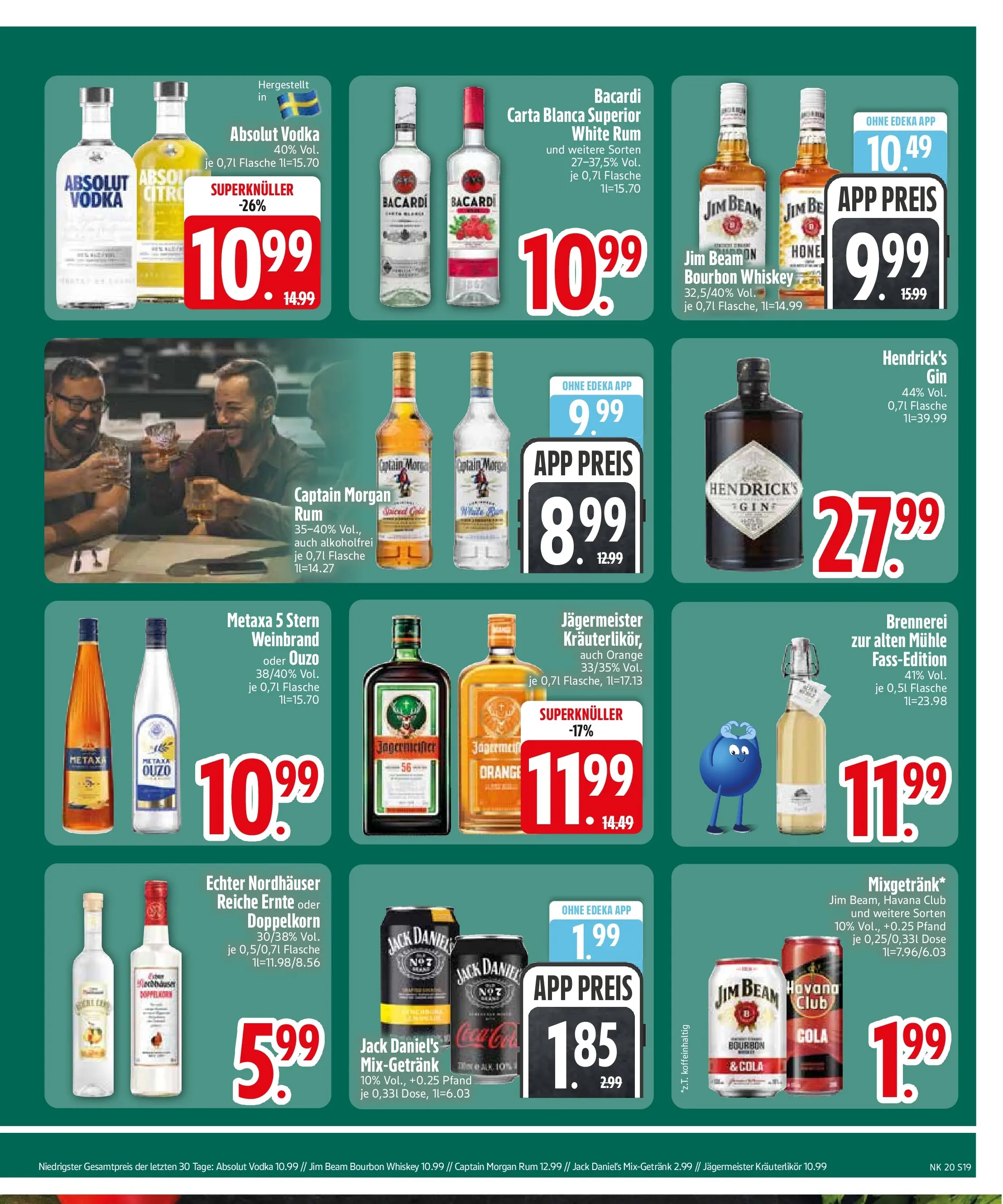 Edeka prospekt Pfaffenhofen/Ilm	 (ab 10.05.2026) » Angebote Online | Seite: 21 | Produkte: Bacardi, Ouzo, Rum, Jägermeister