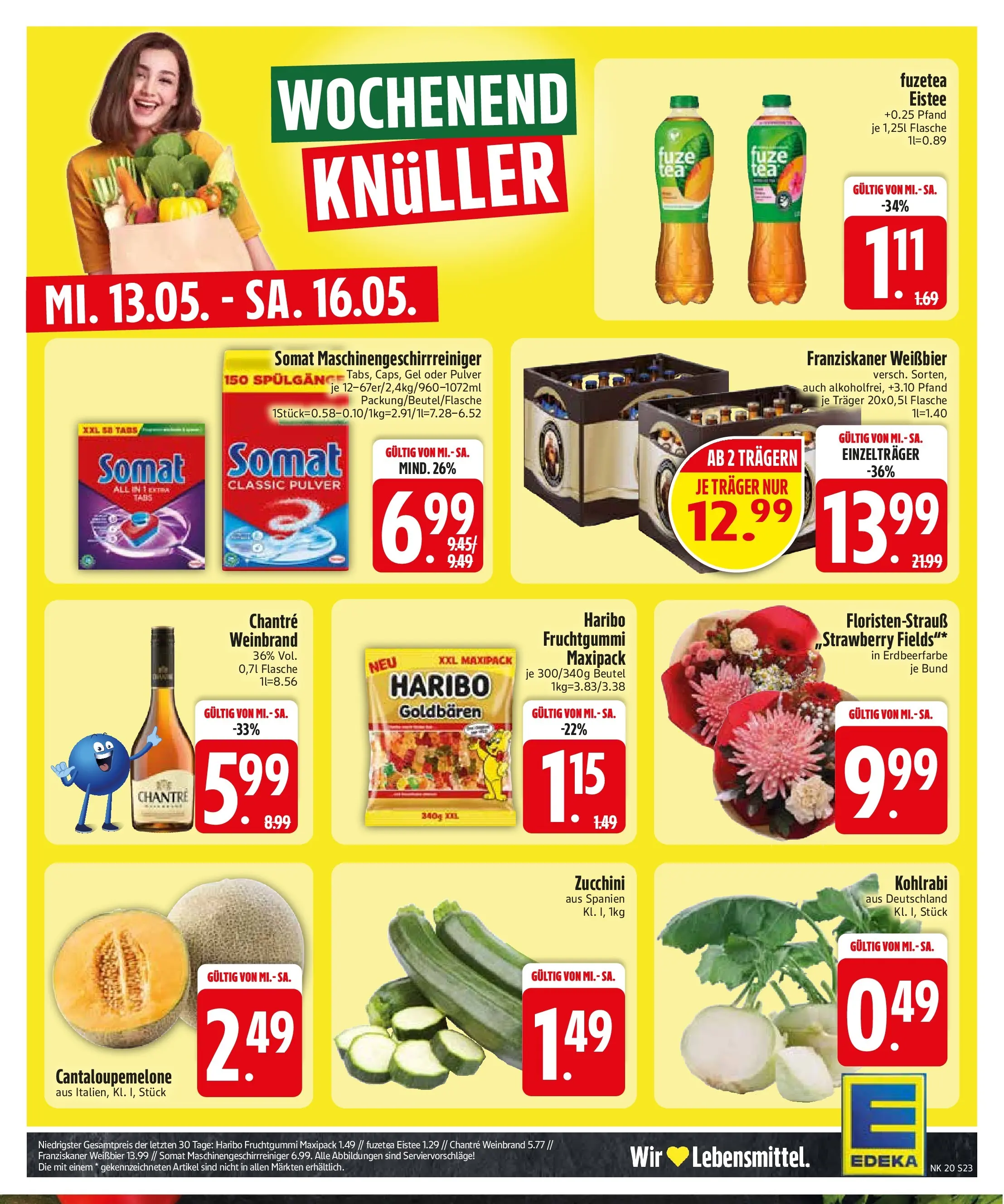 Edeka prospekt Pfaffenhofen/Ilm	 (ab 10.05.2026) » Angebote Online | Seite: 25 | Produkte: Fuze tea, Haribo, Chantré, Zucchini