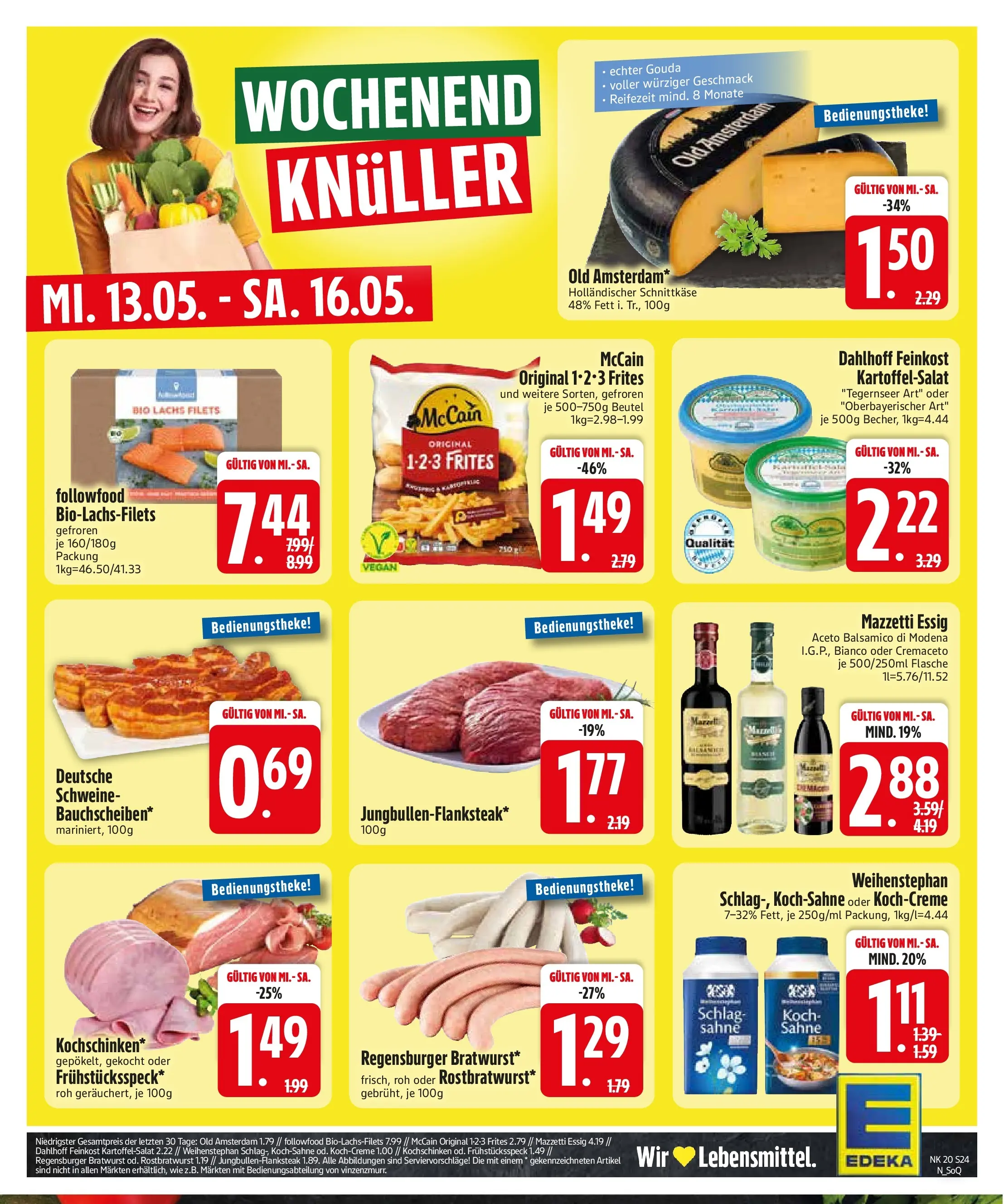 Edeka prospekt Pfaffenhofen/Ilm	 (ab 10.05.2026) » Angebote Online | Seite: 26 | Produkte: Balsamico, Bratwurst, McCain, Sahne