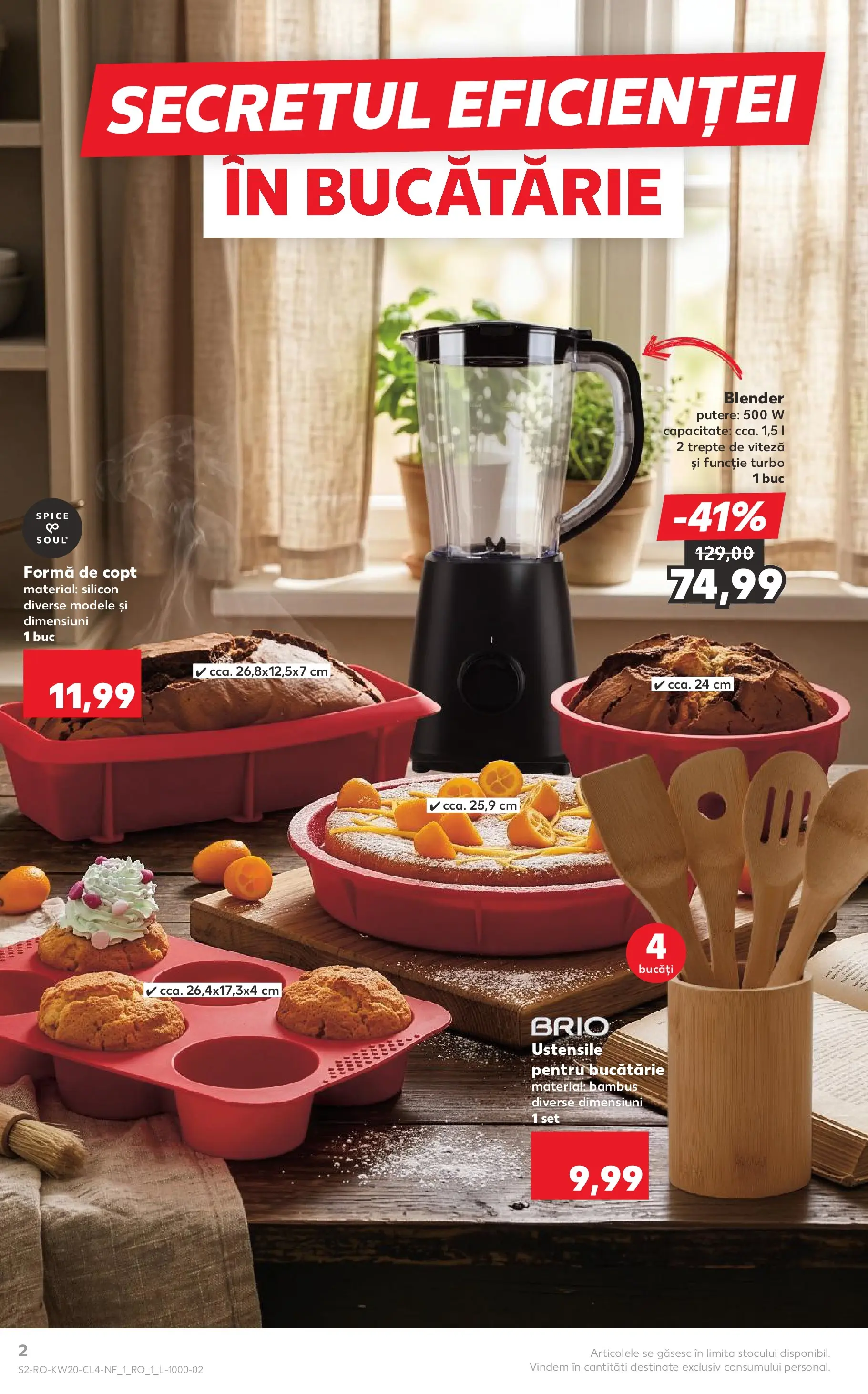 Kaufland Galați 12.05.2026 - Revista si Oferta | Pagină: 2 | Produse: Blender, Bucătărie