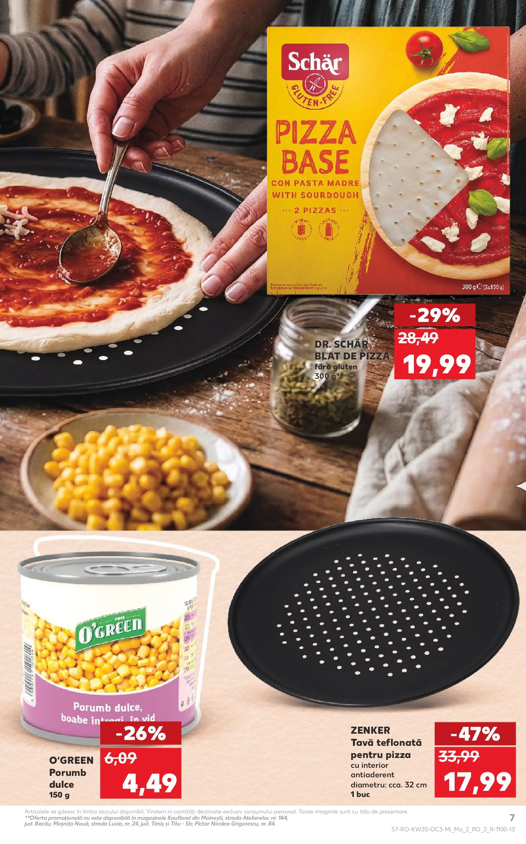 Kaufland Viseu de Sus 12.05.2026 - Revista si Oferta | Pagină: 7 | Produse: Pizza, Porumb