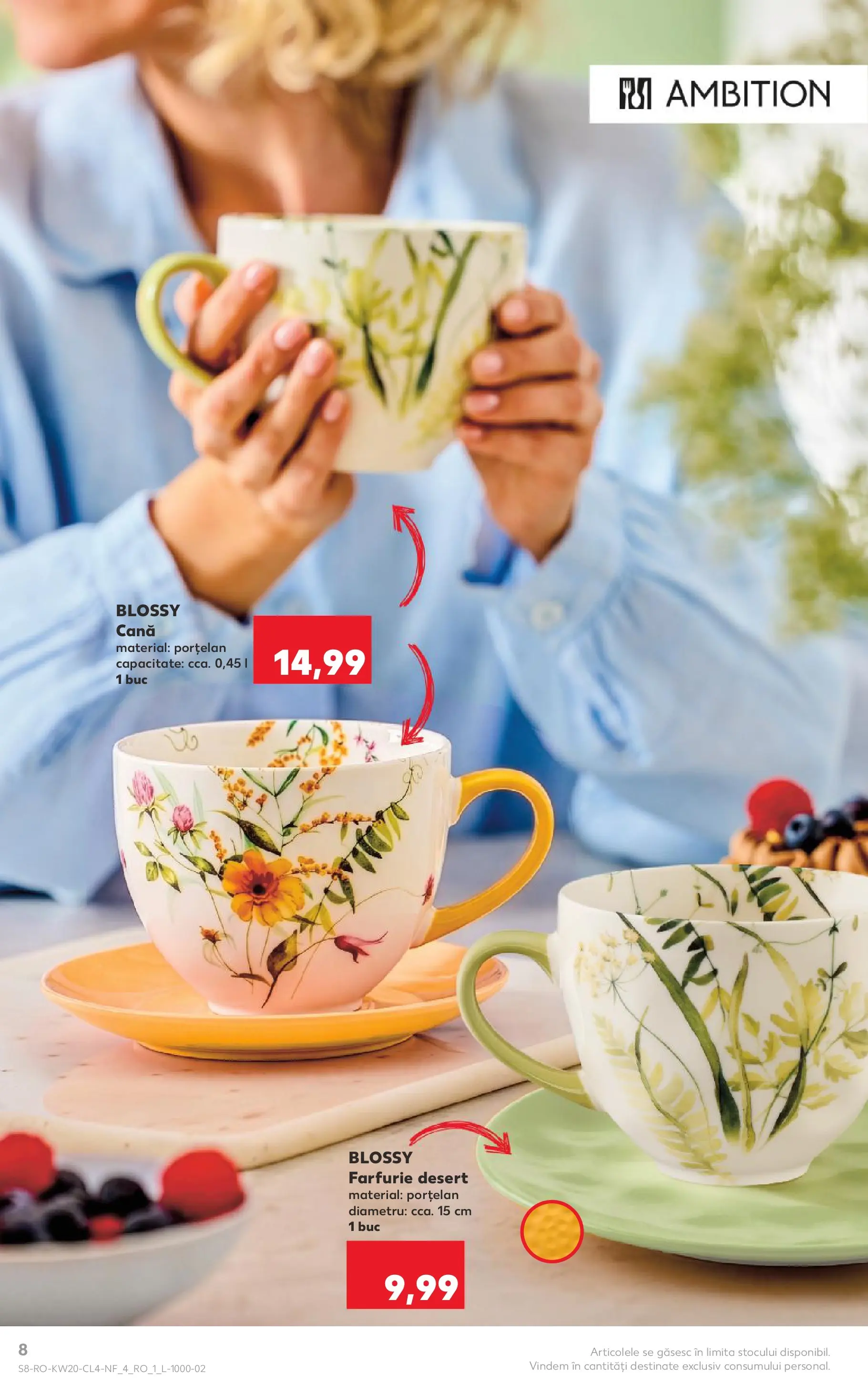 Kaufland Galați 12.05.2026 - Revista si Oferta | Pagină: 8 | Produse: Farfurie