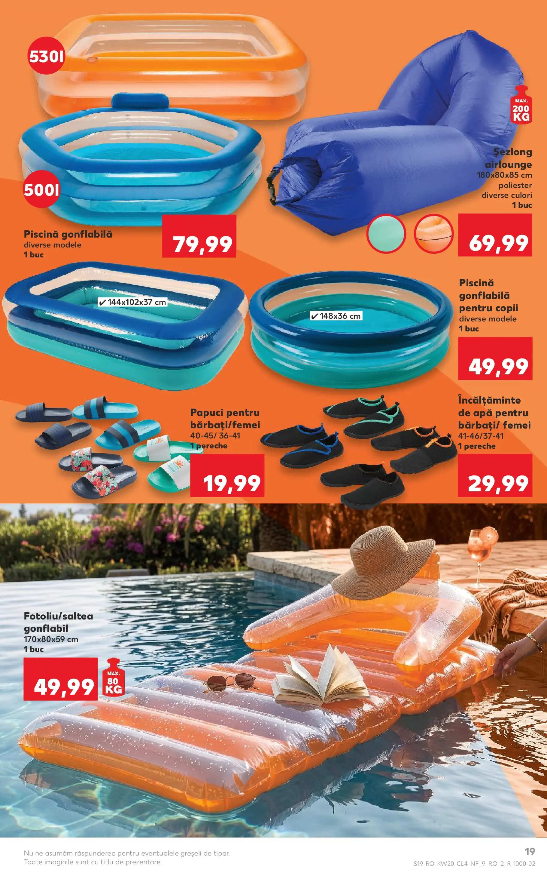 Kaufland Galați 12.05.2026 - Revista si Oferta | Pagină: 19 | Produse: Piscină, Șezlong, Köpek Uzaklaştırıcılar, Bornoz takımı