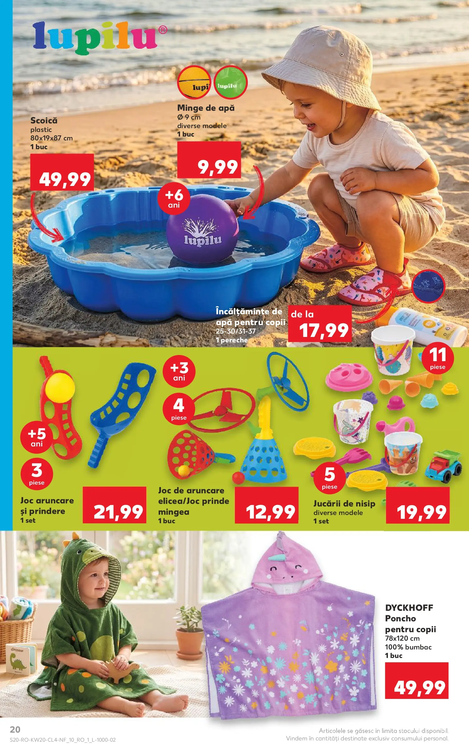Kaufland Galați 12.05.2026 - Revista si Oferta | Pagină: 20 | Produse: Joc, Bornoz takımı, Apă