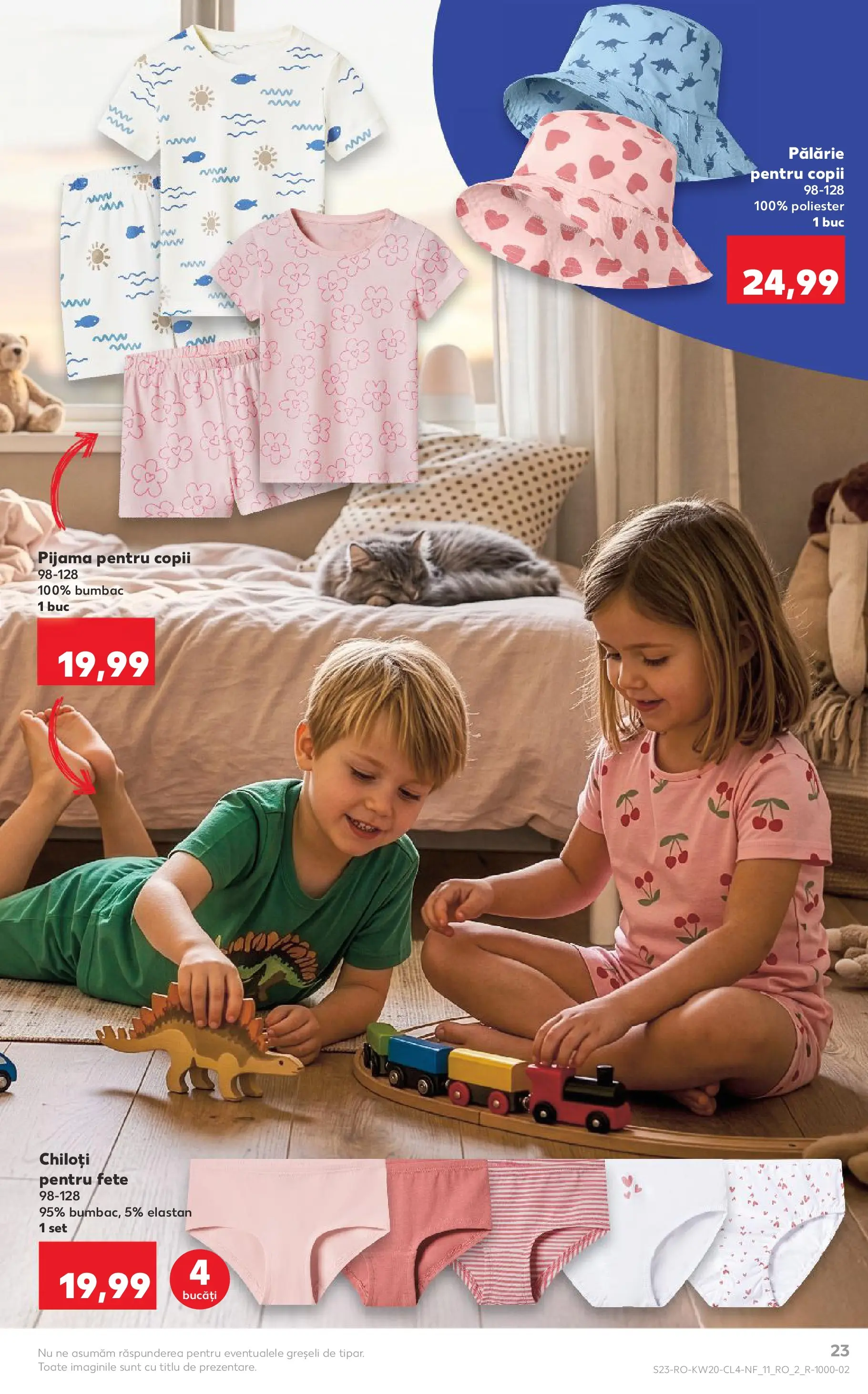 Kaufland Galați 12.05.2026 - Revista si Oferta | Pagină: 23 | Produse: Pălărie, Chiloți
