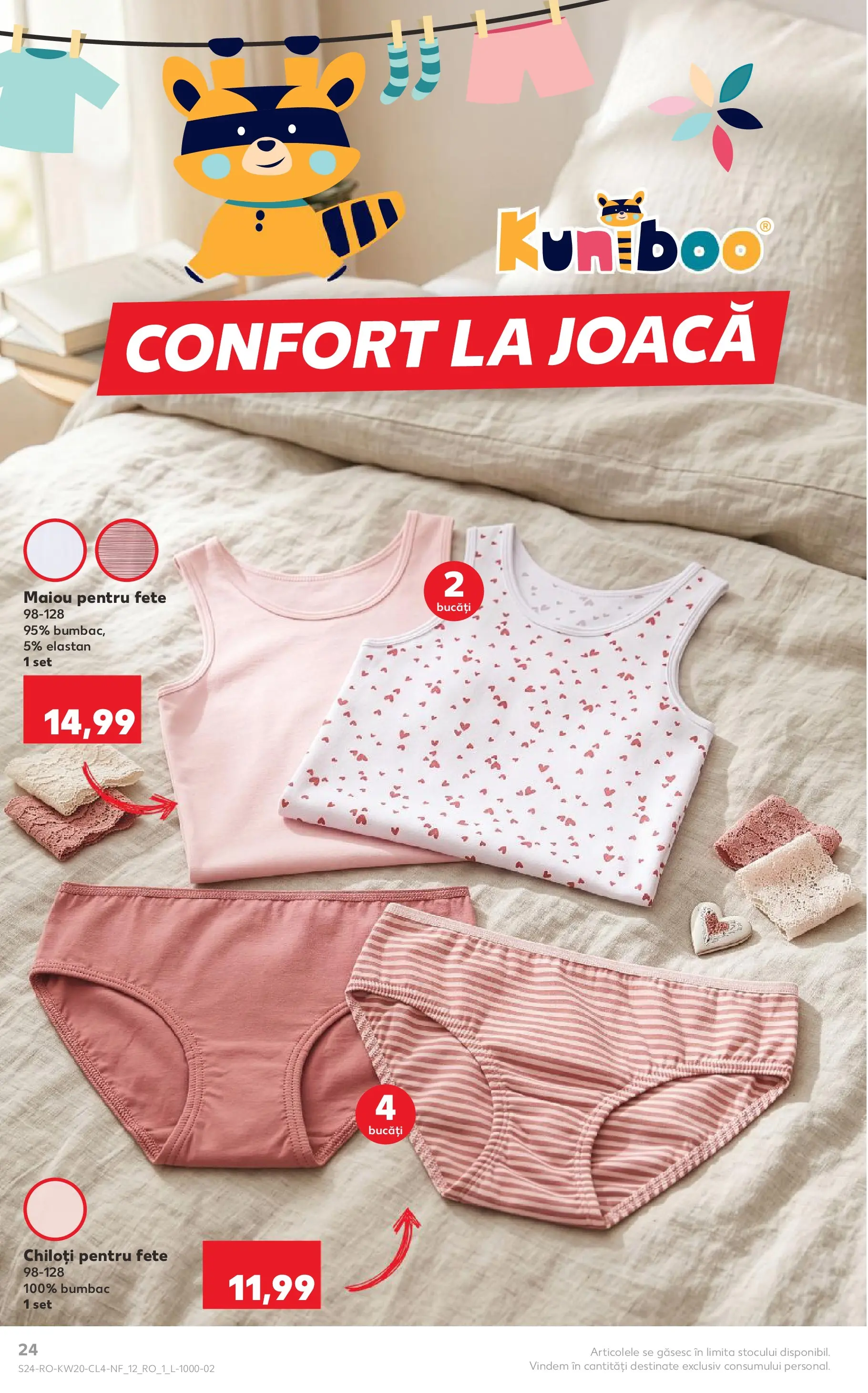 Kaufland Galați 12.05.2026 - Revista si Oferta | Pagină: 24 | Produse: Top, Maiou, Chiloți